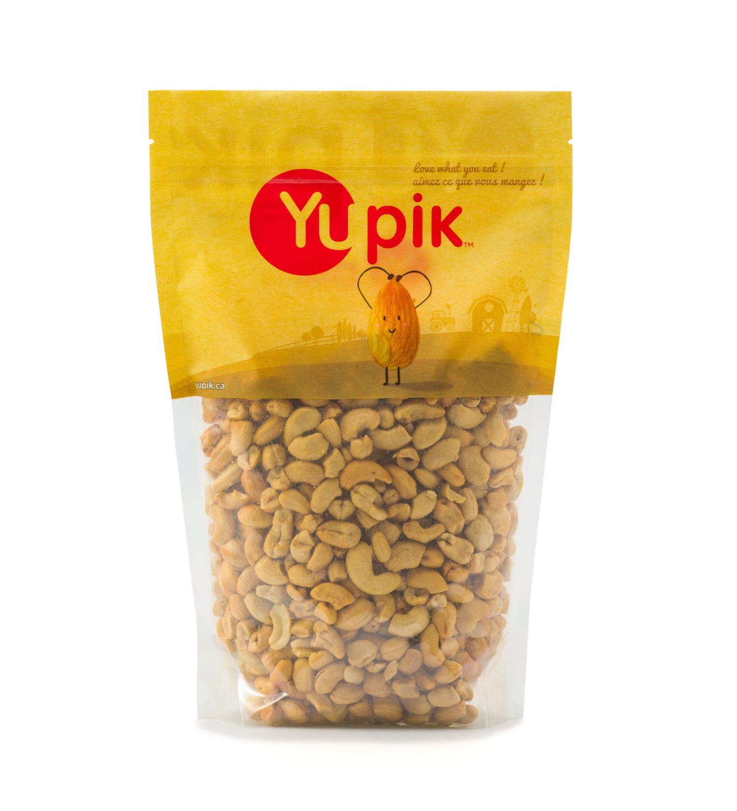 Yupik Unsalted Roasted Cashew Butts 2.2 lb - Premium Quality Nuts - Buy Online on SooperMarket.com