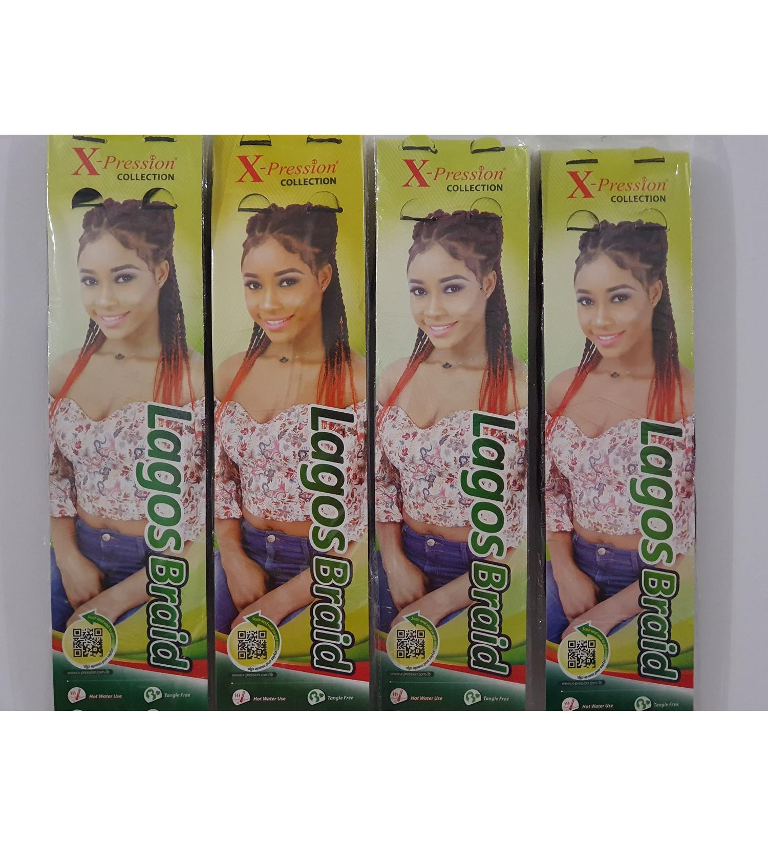 Xpression Lagos Braid Pre-Stretched Hair Extensions (1)