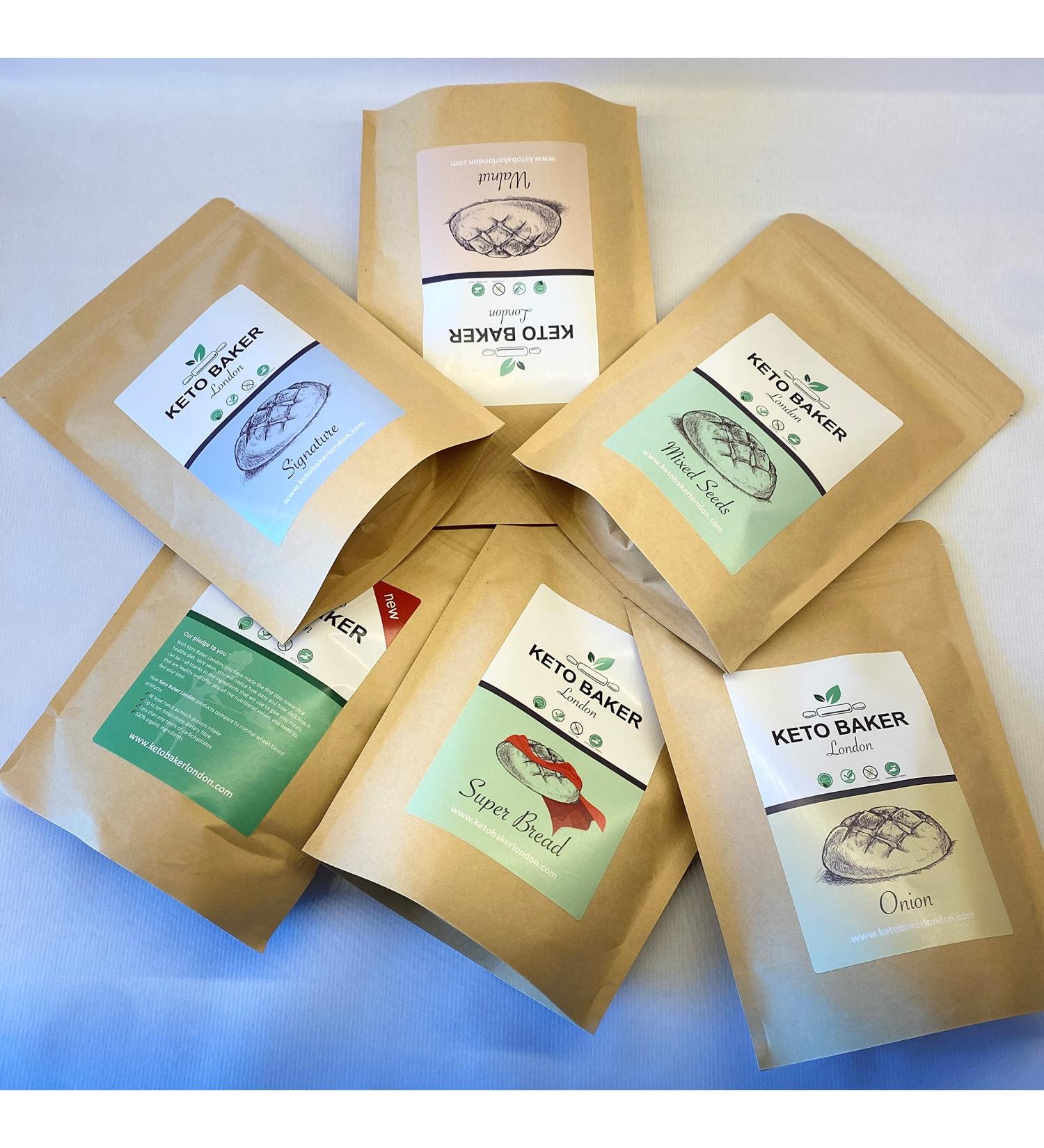Keto Baker London Bread and Cake Mix - Taster Bundle - Buy Online on SooperMarket.com