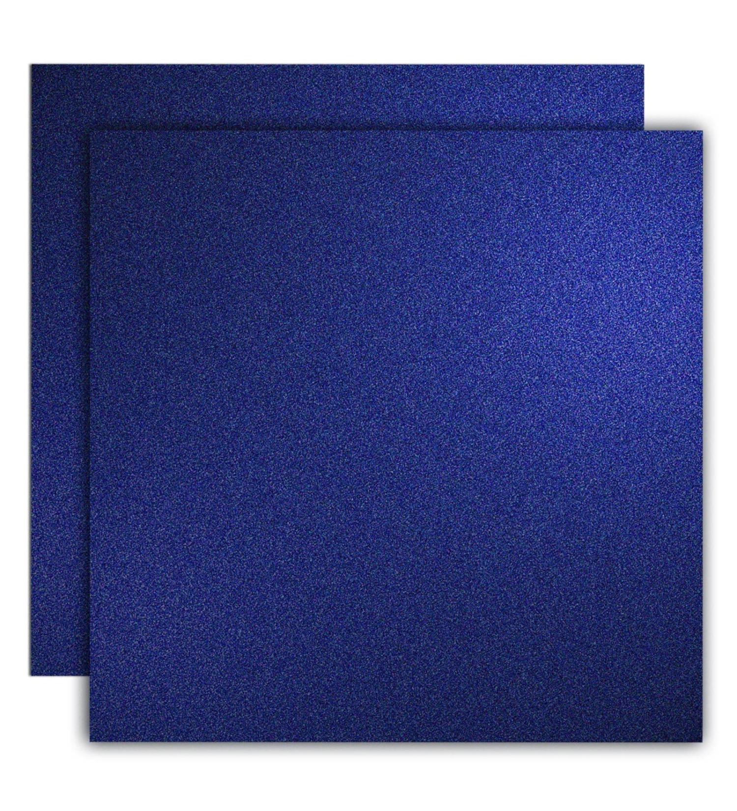 YINUOYOUJIA Blue Glitter Cardstock Paper 12x12 - Premium Heavyweight Sparkly Paper for Cricut, Scrapbooking, DIY & Decor - 12 Sheets, 300GSM - Buy Online on SooperMarket.com