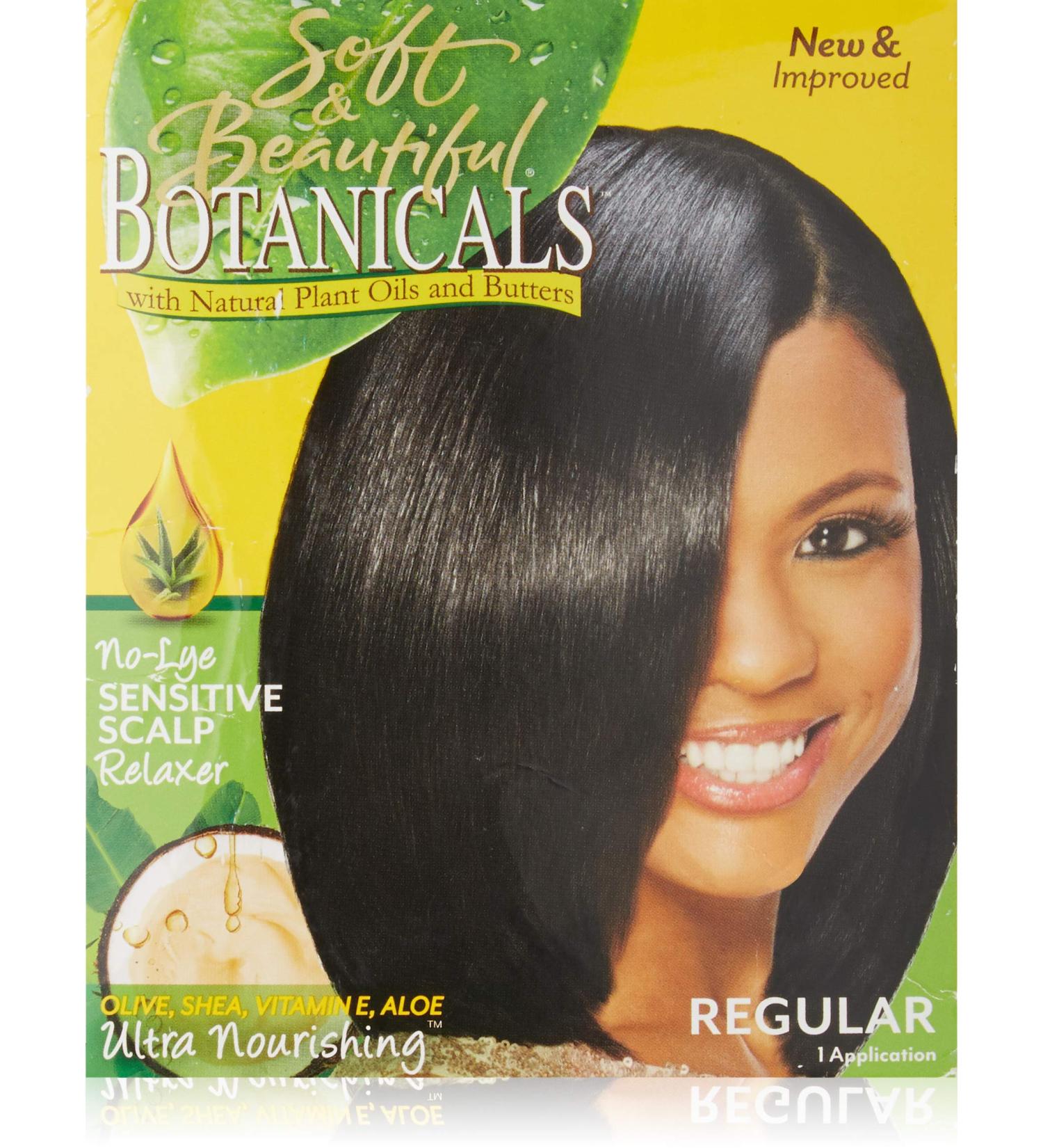 No Lye Regular Relaxer for Sensitive Scalps - Gentle Hair Straightening Formula - Buy Online on SooperMarket.com