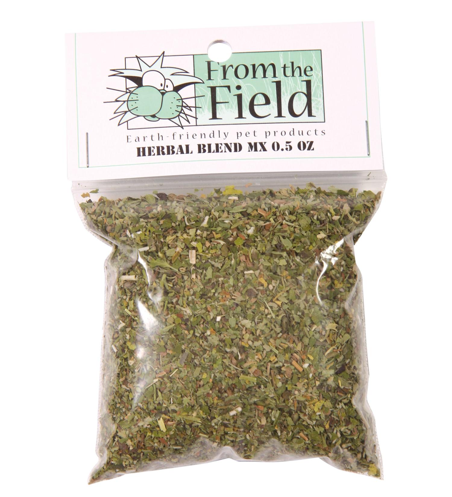 From The Field Herbal Blend MX Catnip & Valerian Root Bag 0.5 oz