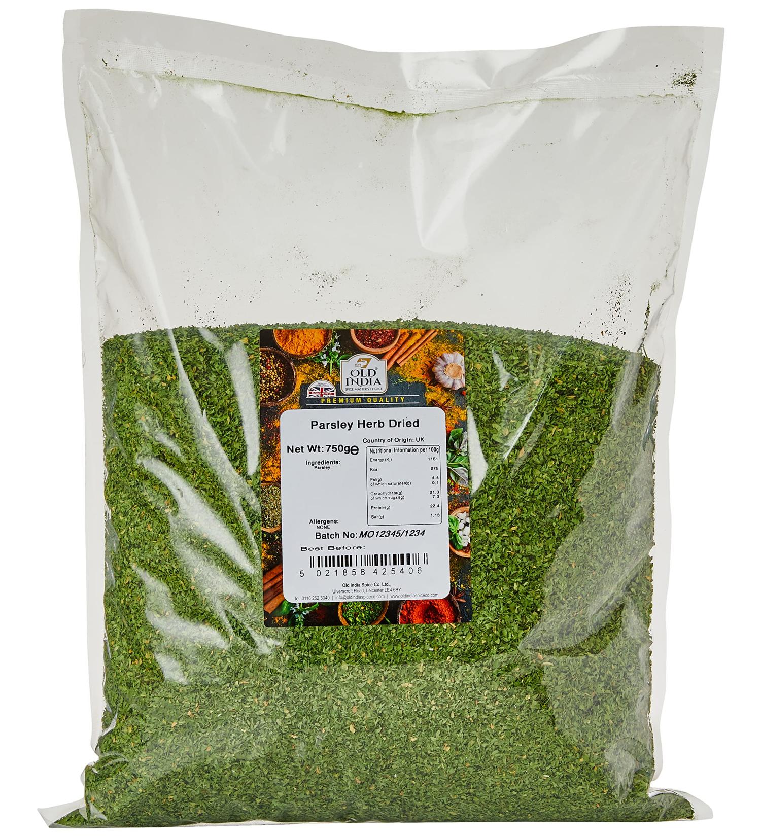 Old India Parsley Herb Dried 750g - Premium Quality - Buy Online on SooperMarket.com