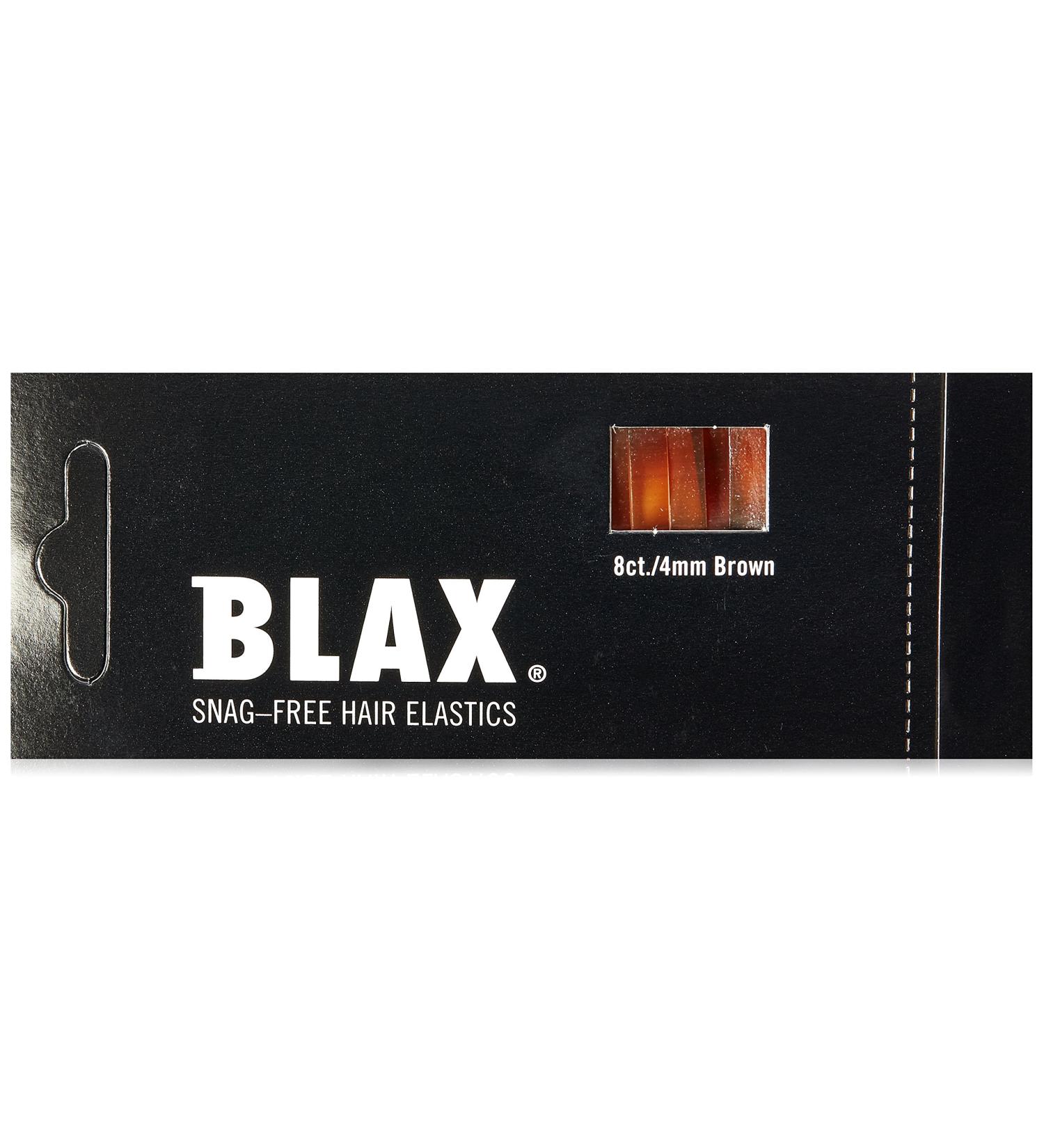 Blax Metal-Free Hair Tie - Brown | No Damage Snag-Free Hold for All Hair Types - Buy Online on SooperMarket.com