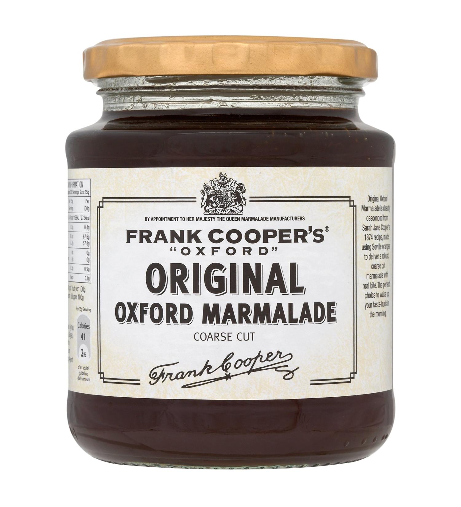 Frank Cooper's Original Oxford Marmalade - Coarse Cut - 454g - 1 Pound - Pack of 1 - Buy Online on SooperMarket.com