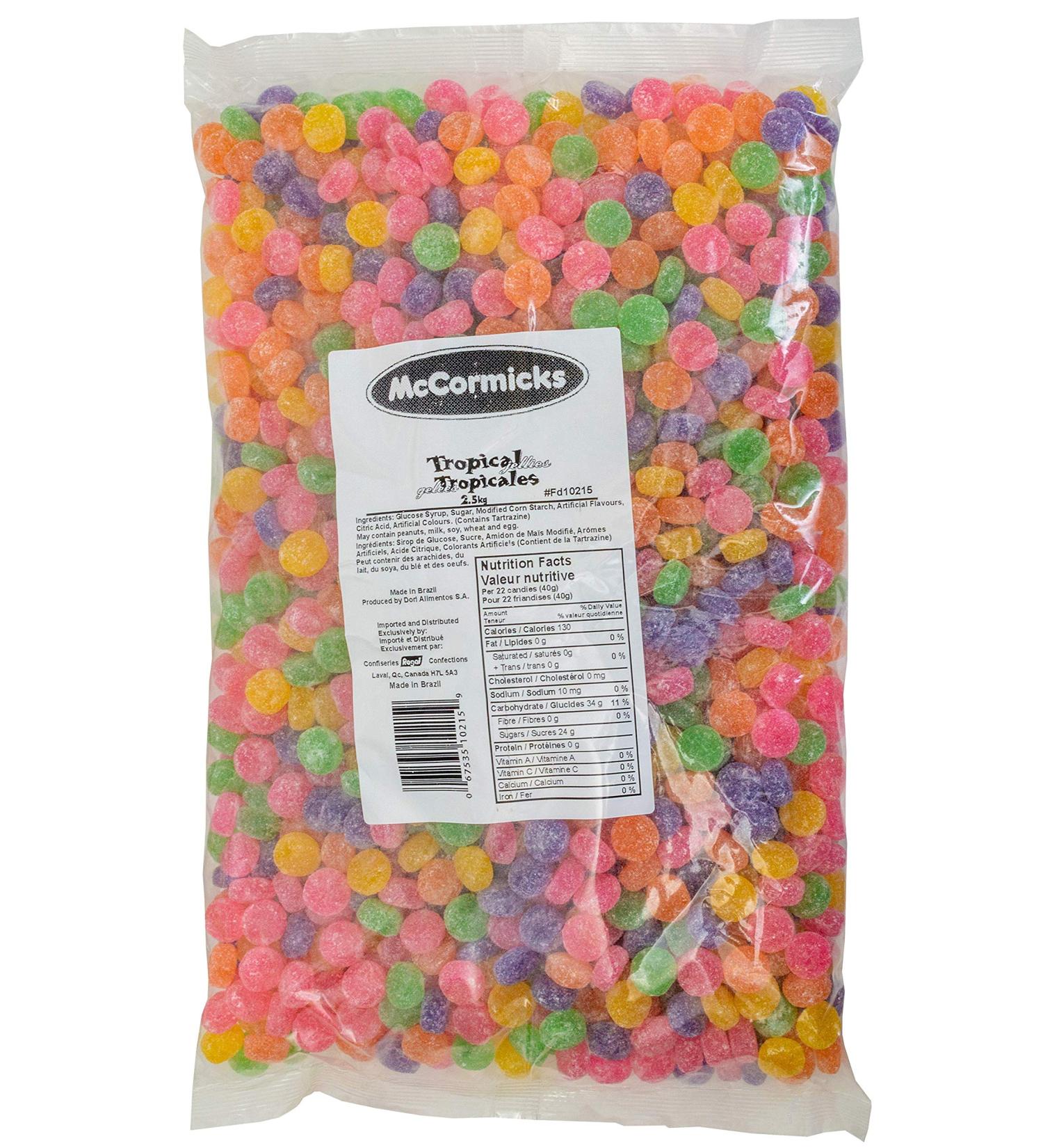McCormicks Tropical Jellies Bulk Candy 2.5 Kg - Buy Online on SooperMarket.com