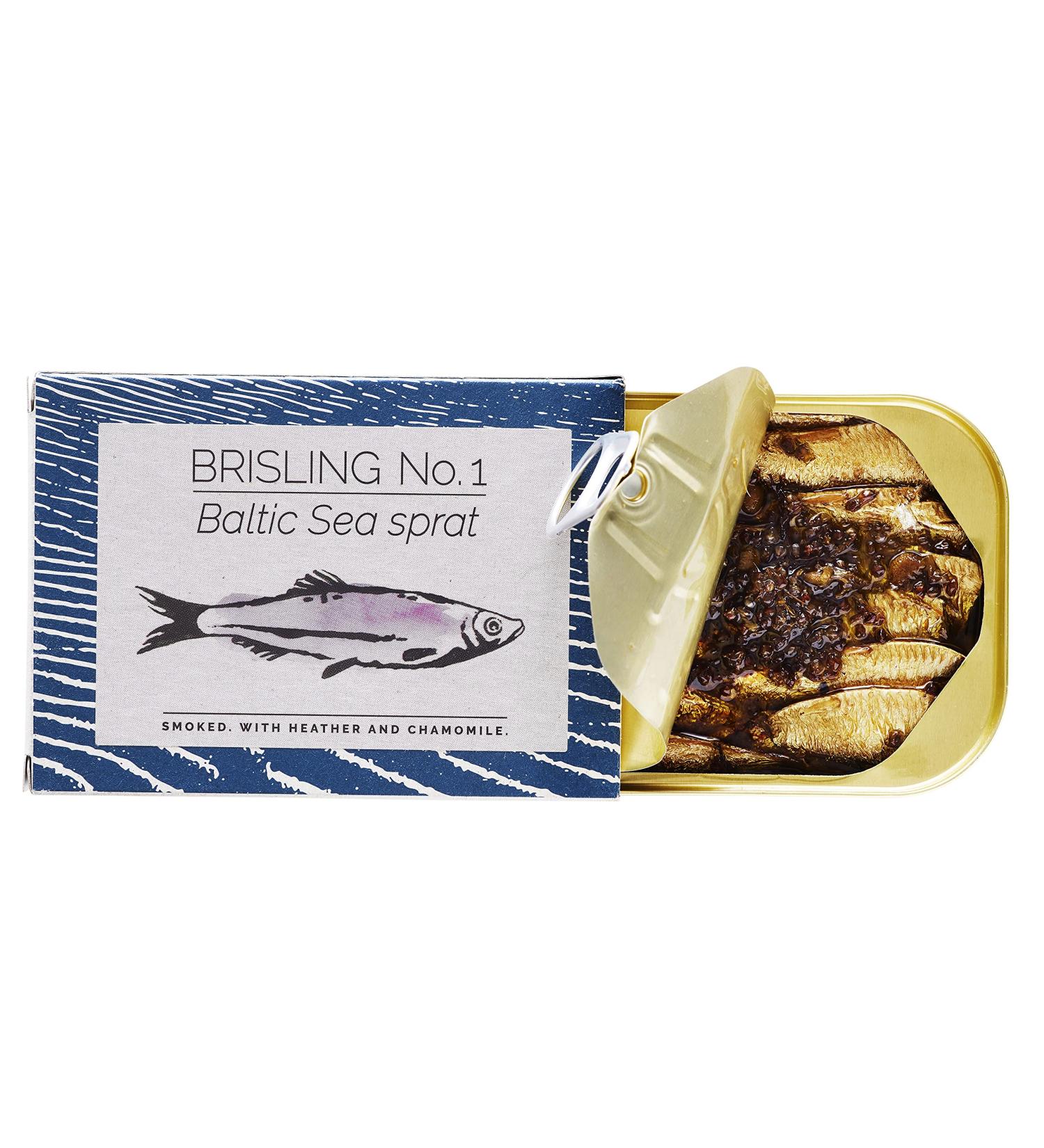 FANGST Brisling No. 1 - Premium Nordic Sardines Smoked with Heather & Chamomile from Denmark | Buy Internationally - Buy Online on SooperMarket.com
