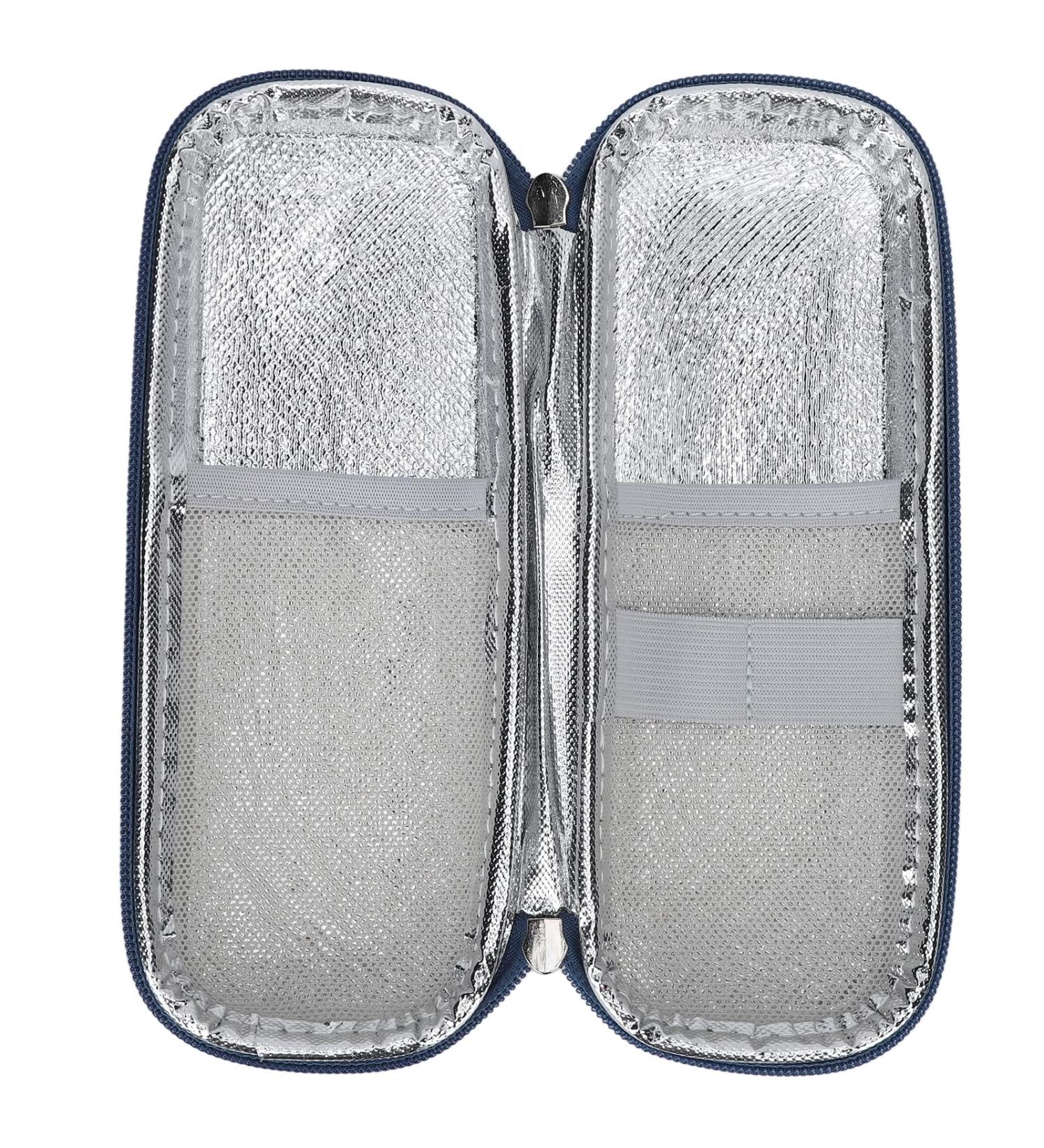 Insulin Cooler Travel Case - Insulin Pen Carrying Case with Zipper Closure, Waterproof & Portable Pink - Buy Online on SooperMarket.com