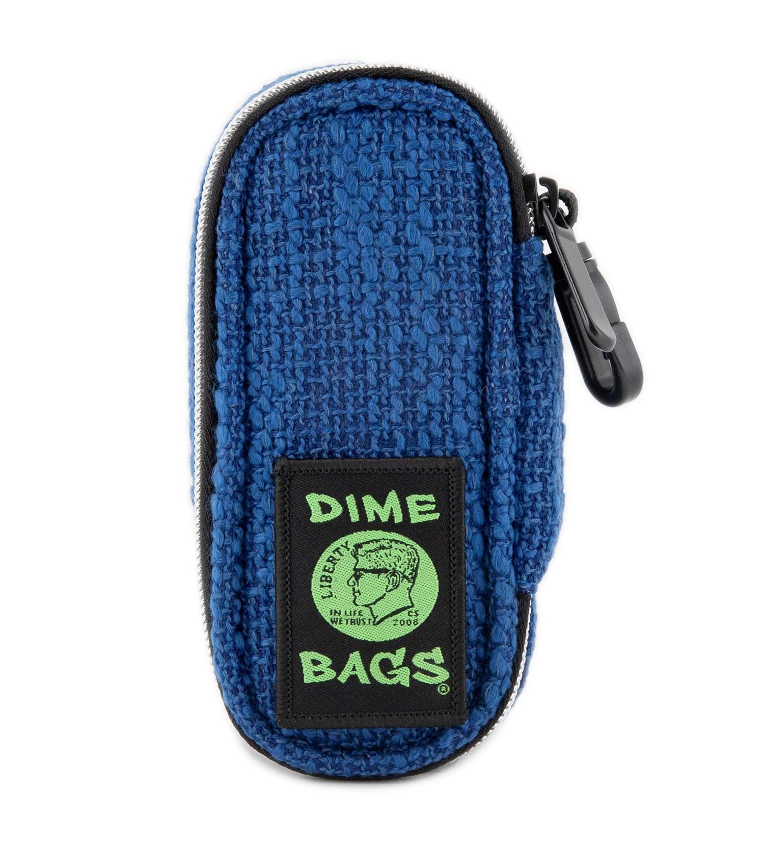 Dime Bags 5 Inch Pod Padded Travel Case | Protective Hemp Pouch with Key Chain Clip | Midnight - Buy Online on SooperMarket.com