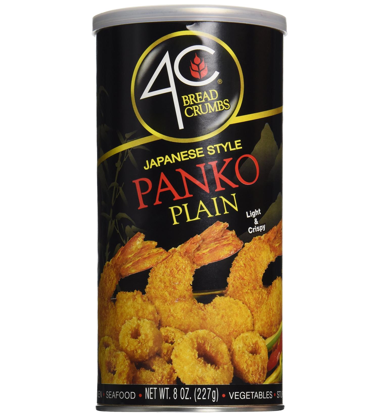 4C Panko Bread Crumbs Plain 8 oz - Premium Quality Crispy Breadcrumbs - Buy Online on SooperMarket.com