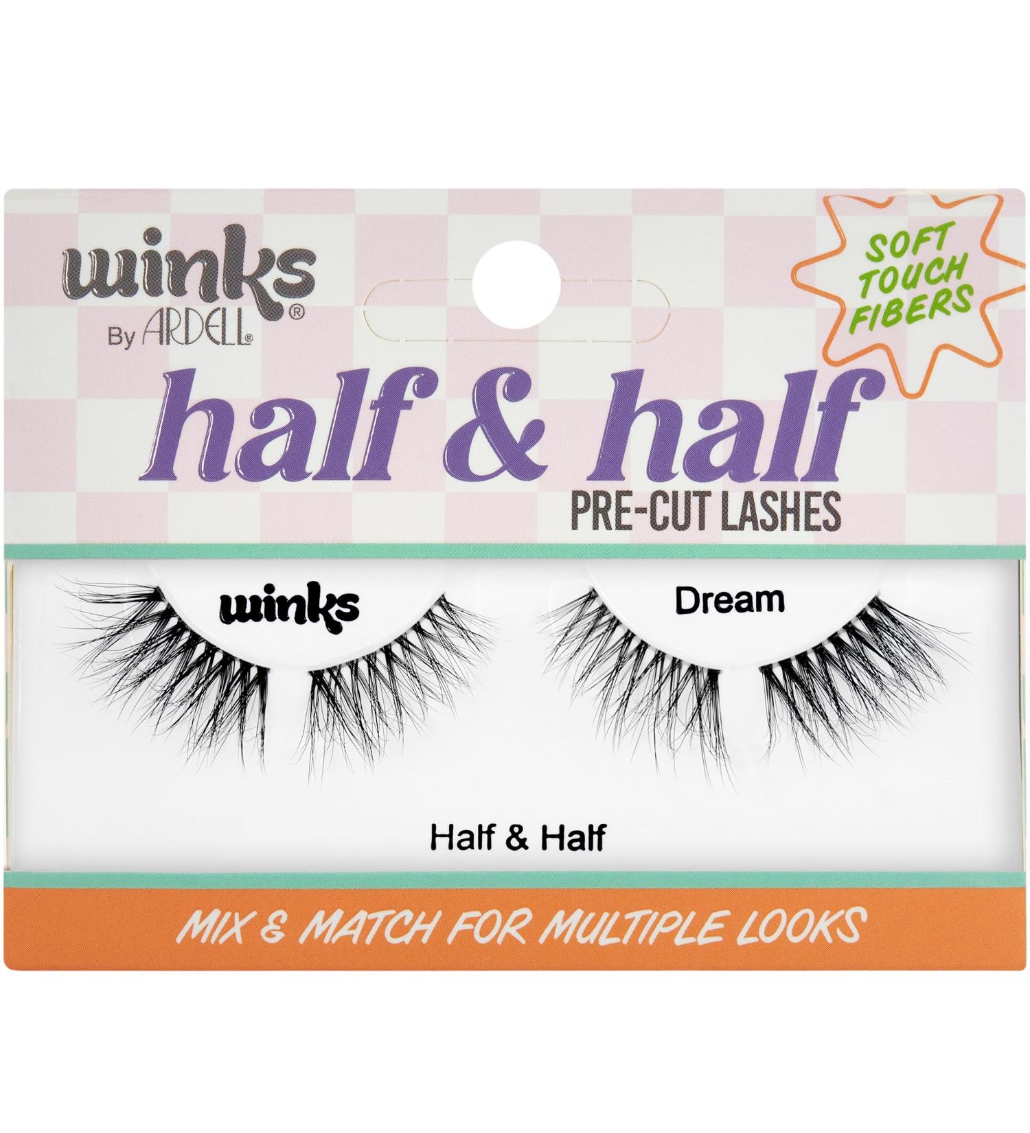 Ardell Winks Half & Half Pre-Cut Lashes - Easy Application Natural Look International Shipping - Buy Online on SooperMarket.com