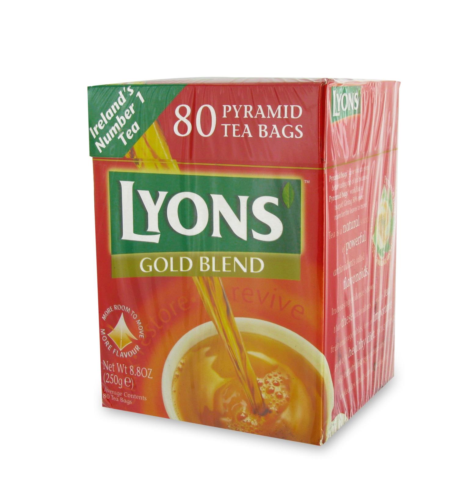 Lyons Gold Blend Tea Bags 80s