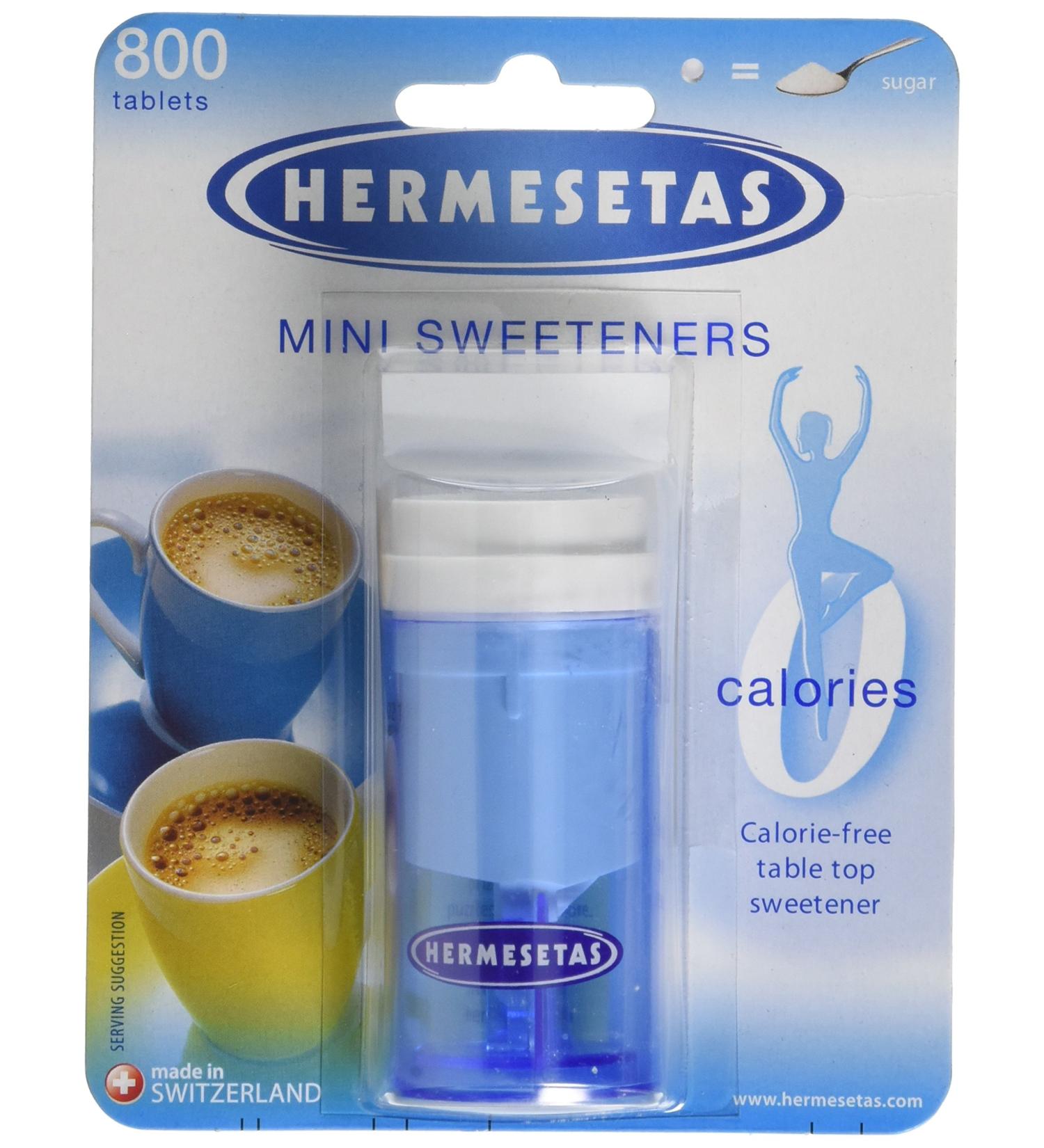 Hermesetas Mini Sweeteners 800 Tablets - Buy Online on SooperMarket.com