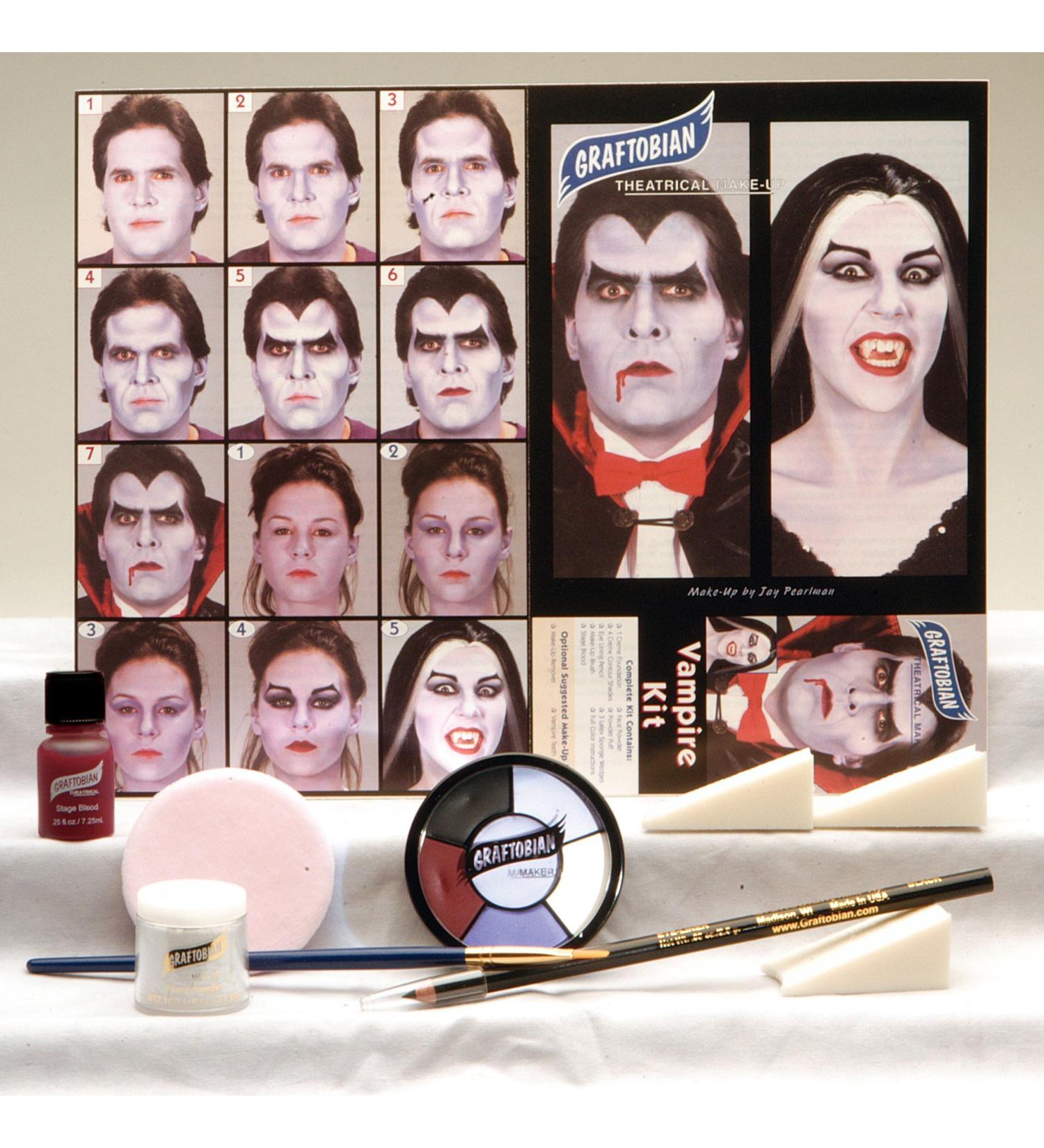 Deluxe Vampire Makeup Kit - ST