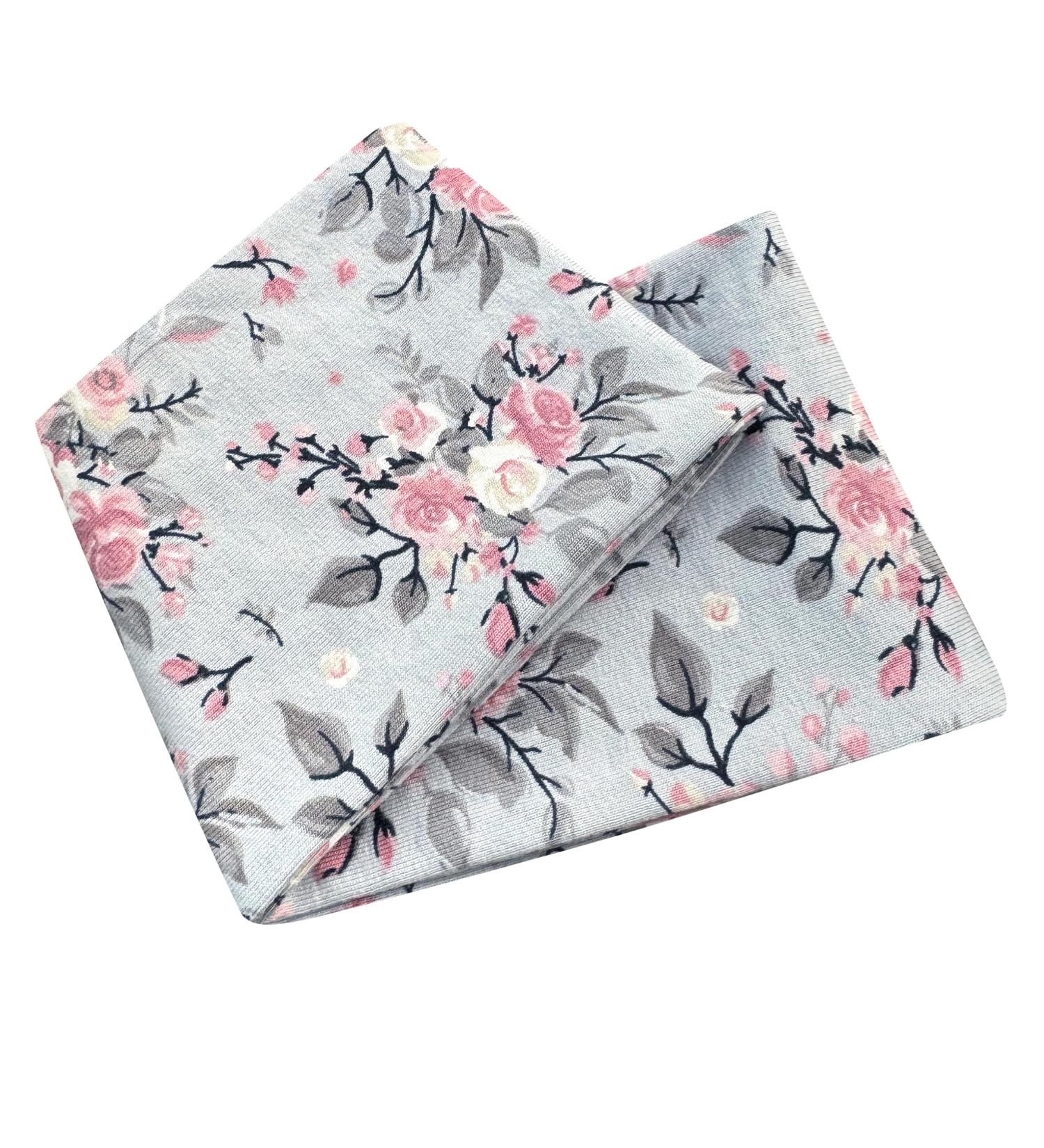 Shop Wollhuhn Eco Baby & Toddler Headband - Comfortable Jersey Cotton Hair Band for Girls & Boys (Roses Gray) - International Shipping Available - Buy Online on SooperMarket.com