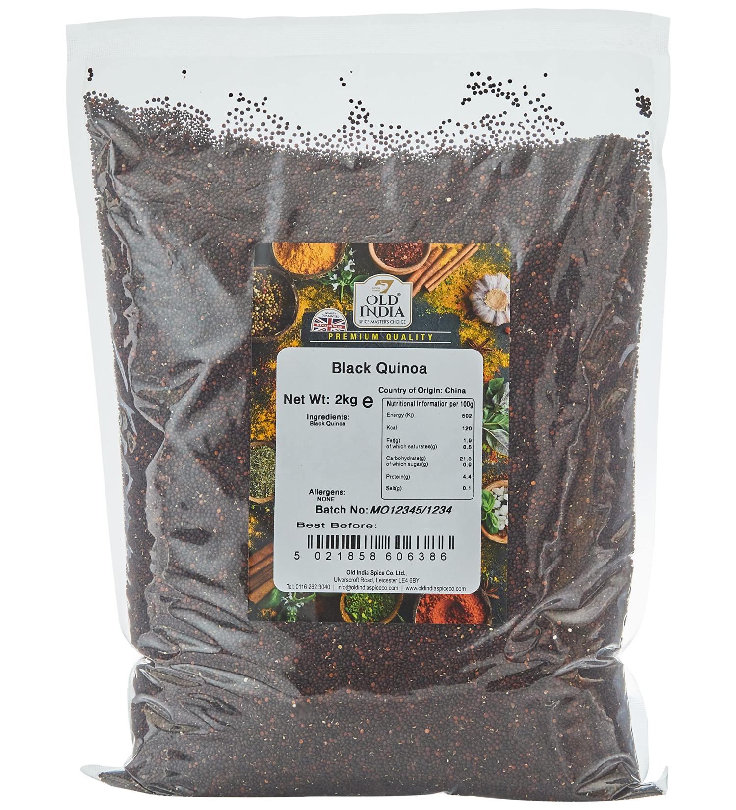 Old India Black Quinoa 2kg - Buy Online on SooperMarket.com