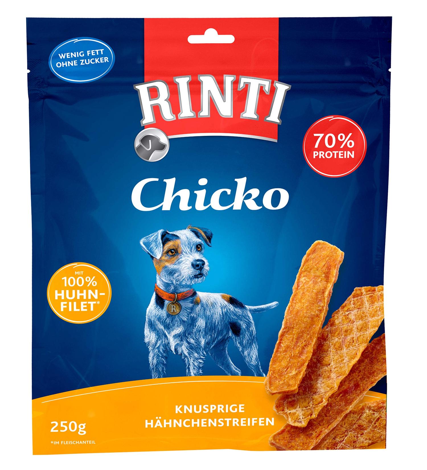 Buy Rinti Extra Chicko Chicken 3-Pack (3 x 250g) - Premium Pet Food for Happy Healthy Dogs - Buy Online on SooperMarket.com