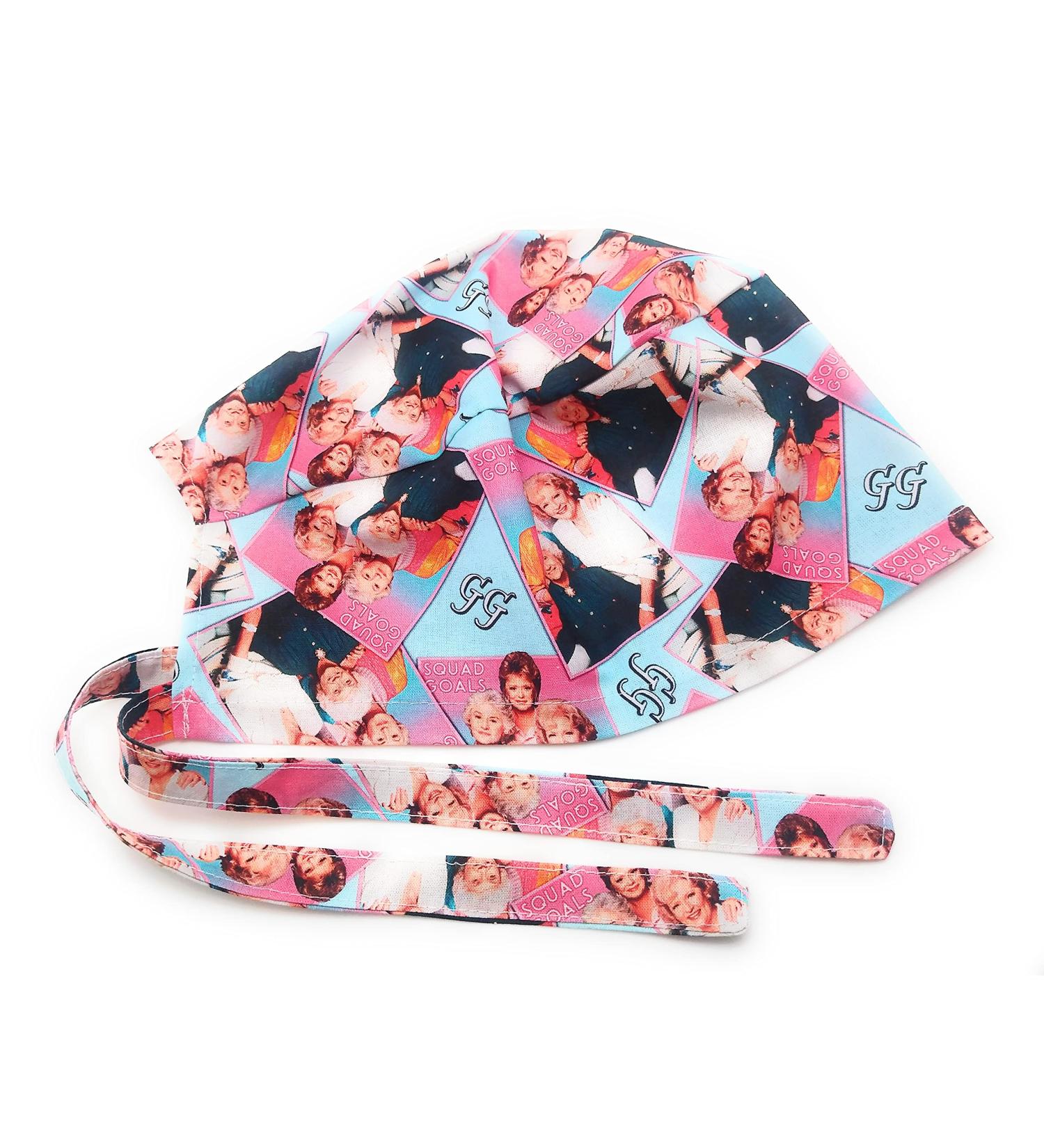 Girls Comedy Fun Oldies TV Show Scrub Hat - Cotton Fabric Cap in Multi Colors - Buy Online on SooperMarket.com