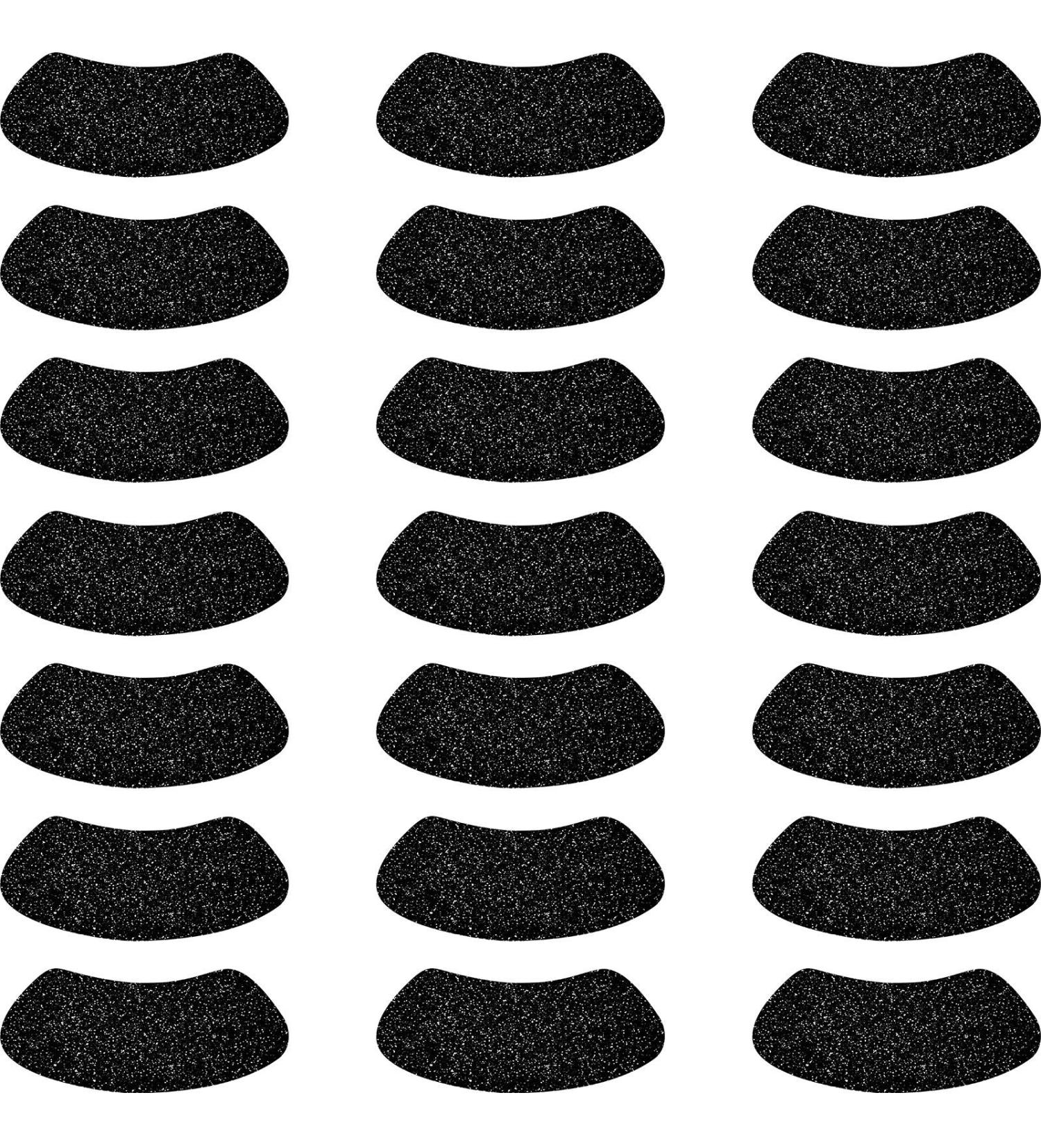 140 Pairs Black Glitter Eye Sticker Strips for Sports - Baseball, Softball, Football - Buy Online on SooperMarket.com