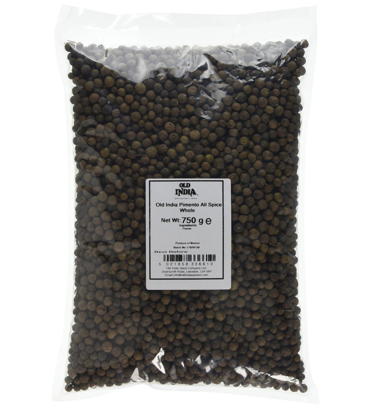 Old India Pimento All Spice Whole 750g - Premium Quality Spice Blend - Buy Online on SooperMarket.com