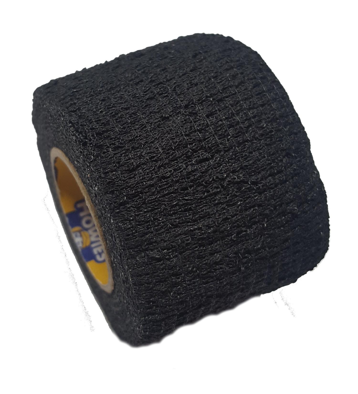 Howies Stick Tape Professional Stretch Grip Hockey Tape Griptape (black) 5 m