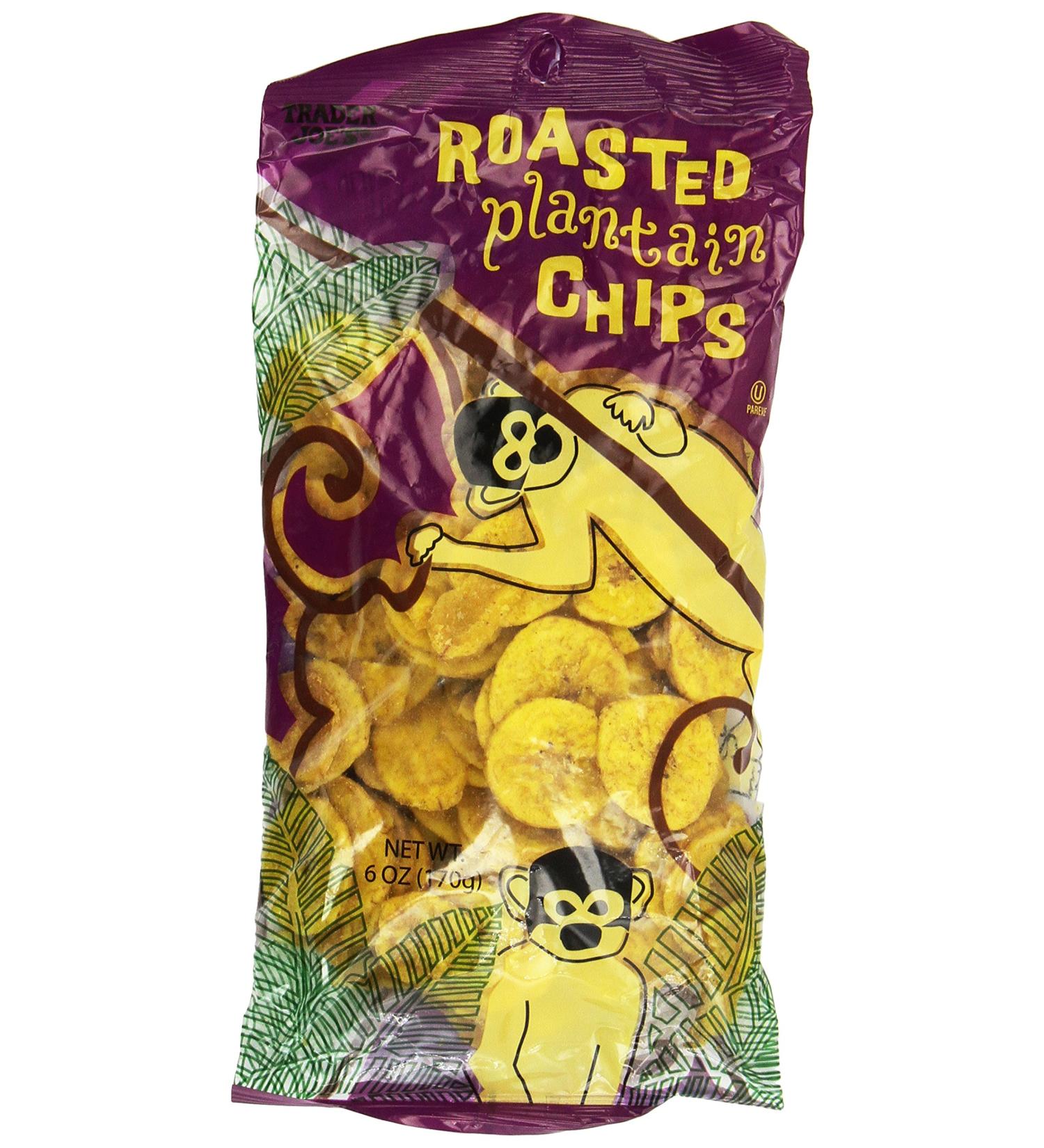 Trader Joe's Roasted Plantain Chips - 3 Pack | Delicious and Crunchy Snack Option - Buy Online on SooperMarket.com