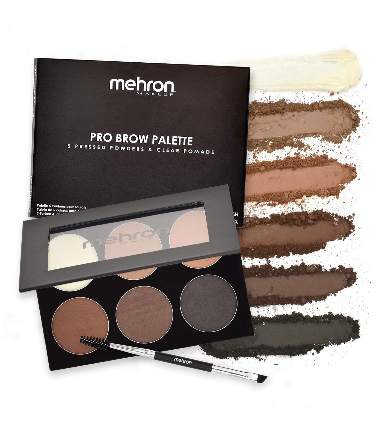 Mehron Pro Brow Palette: Pressed Powders and Pomade for Perfect Brows - Buy Online on SooperMarket.com