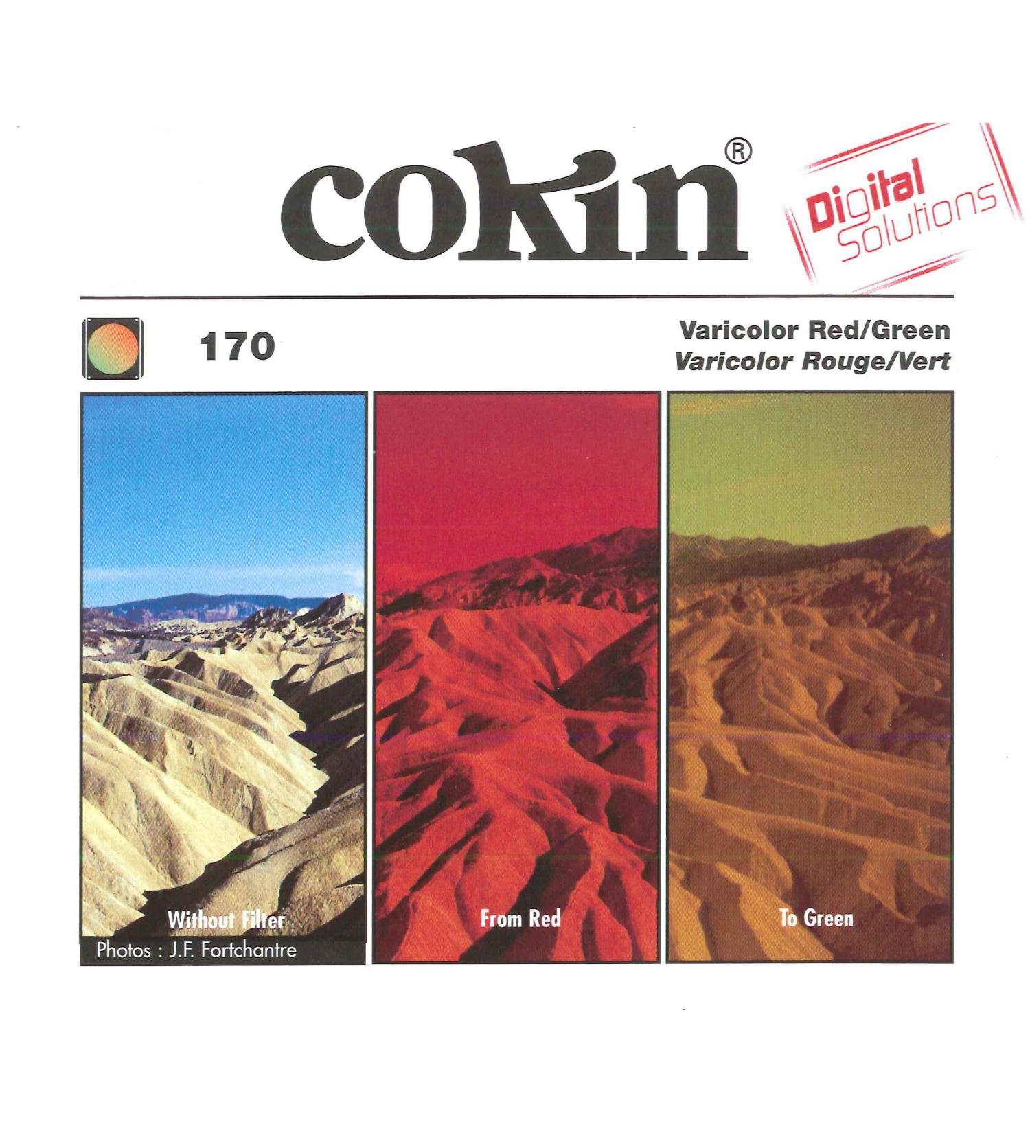 Cokin P170 Varicolor Filter with Protective Case (Red/Green)