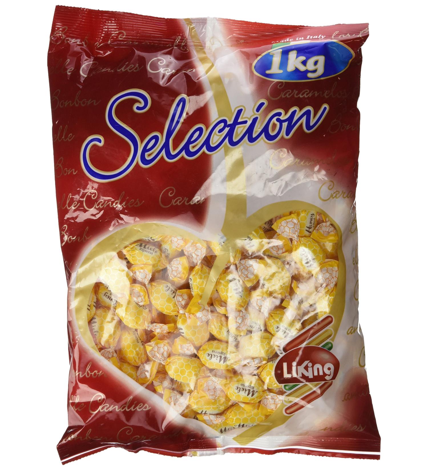 Liking Italian Sweets Honey Hard Candies 1 kg - Buy Online on SooperMarket.com
