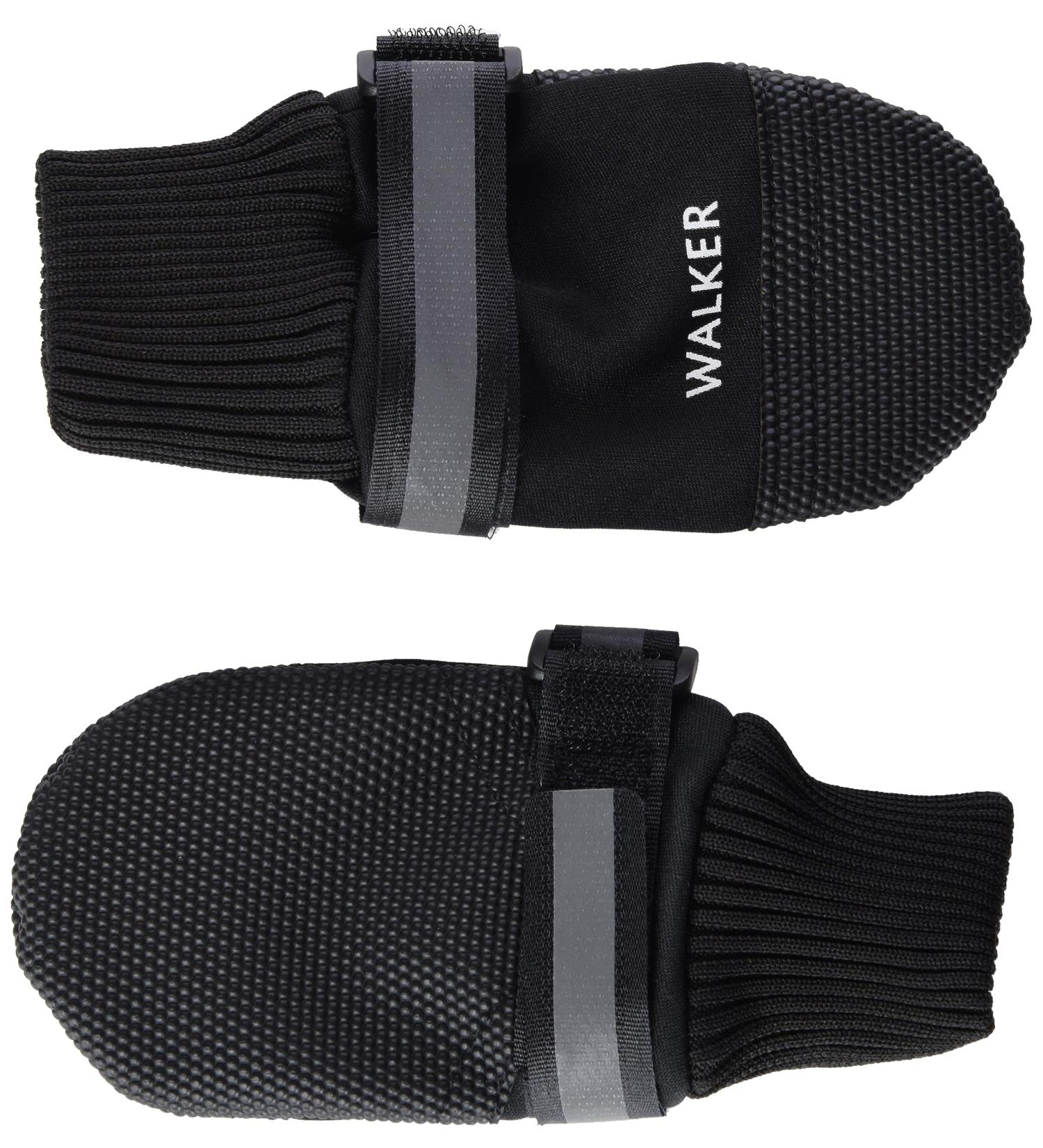 TRIXIE Warm Lined Water-Repellent Dog Shoes - Paw Protection Walker Care Comfort - Size M (2 pcs) - Black 19472 - Buy Online on SooperMarket.com