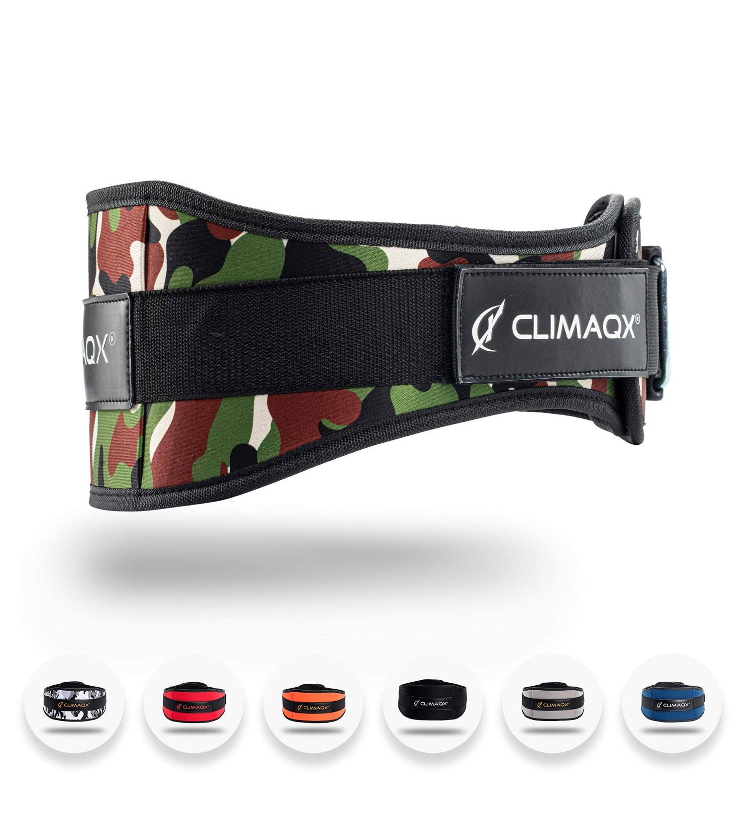 Climaqx Professional Weight Lifting Belt | Extra Strong Hold & Protection for Gym Fitness Bodybuilding & Weightlifting - Buy Online on SooperMarket.com