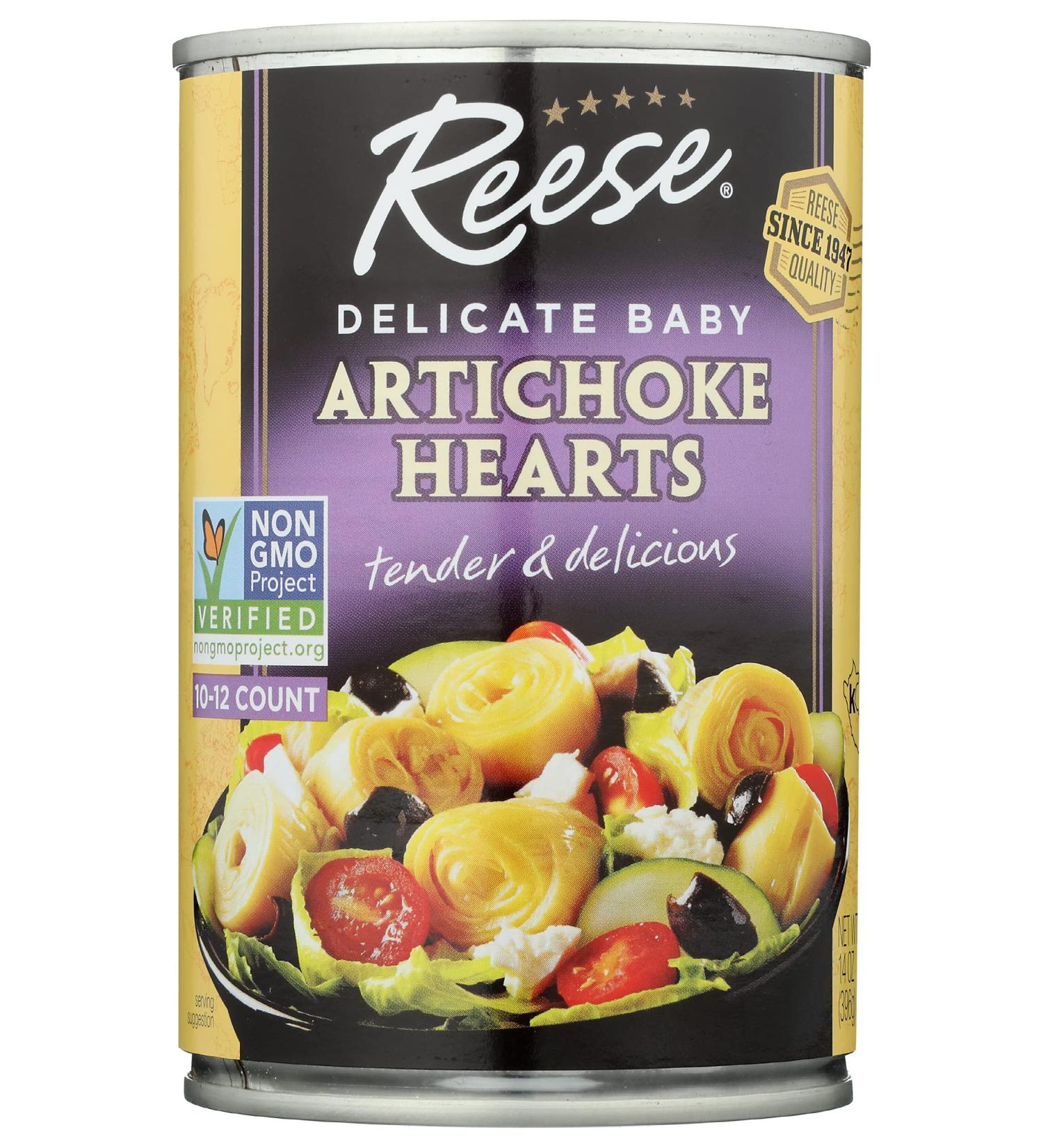 Reese  Artichoke Hearts  14 Oz - Buy Online on SooperMarket.com