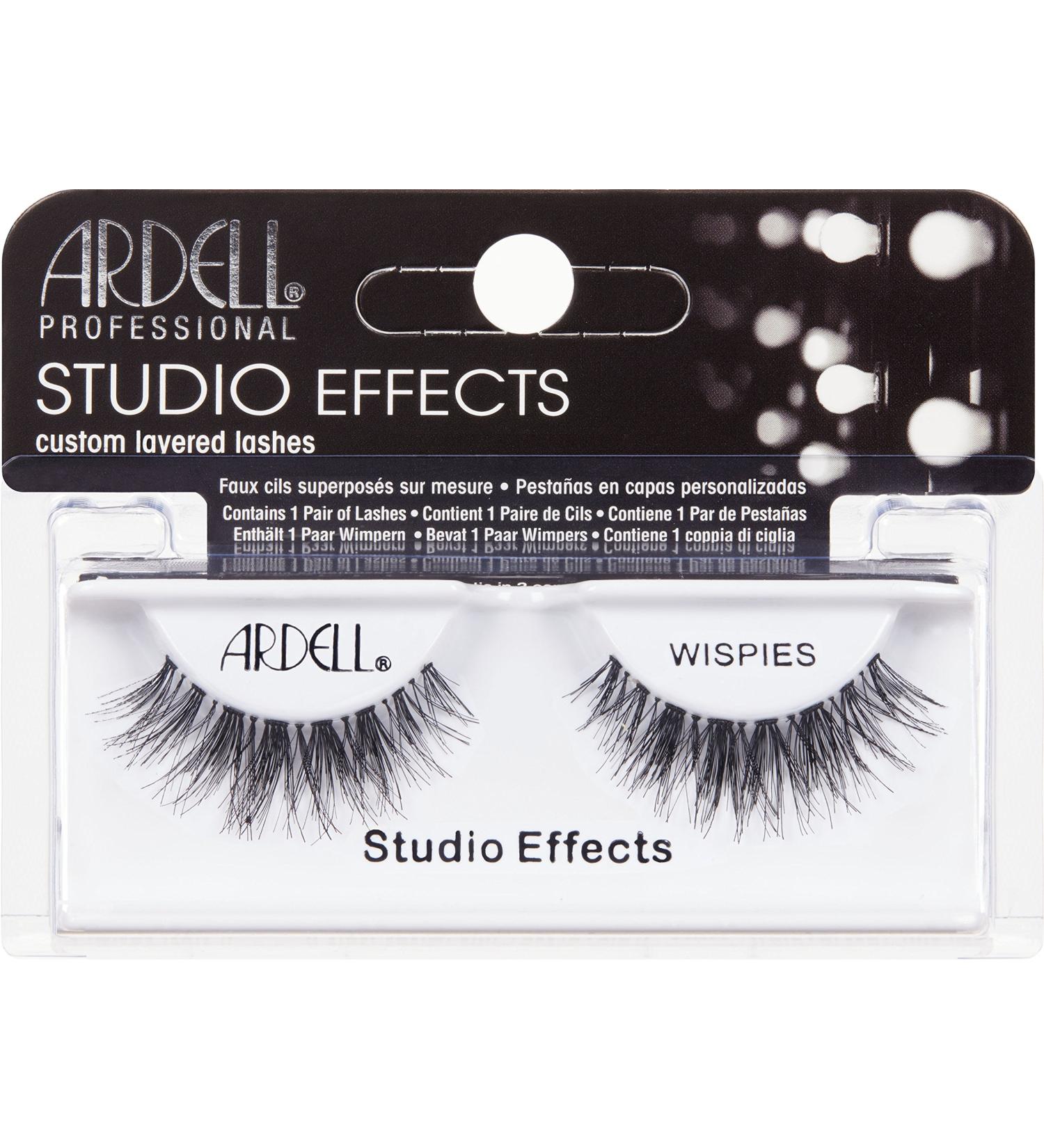 Ardell Studio Effect Wispies Black - Dramatic False Eyelashes | Shop Now - Buy Online on SooperMarket.com
