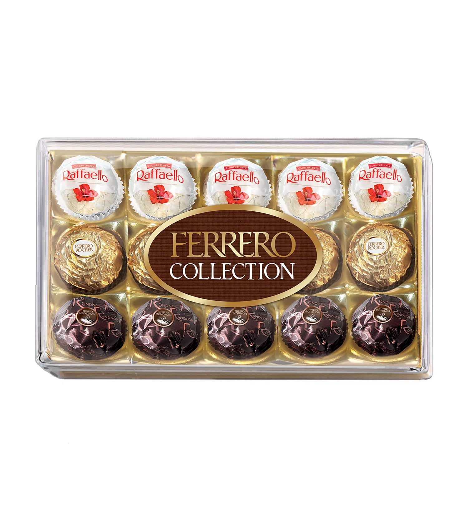 FERRERO COLLECTION Fine Assorted Chocolate and Coconut Confections Gift Box 15 Count 6 Boxes 2.7 Kilograms - Buy Online on SooperMarket.com