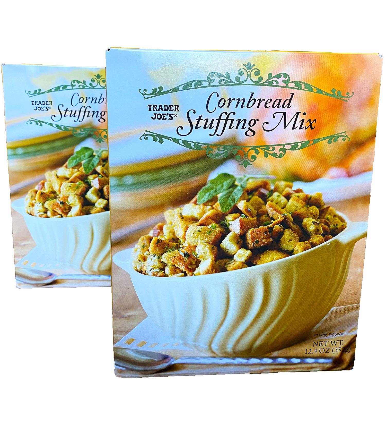 Trader Joe's Cornbread Stuffing Mix 2-Pack - Delicious Thanksgiving Side - Buy Online on SooperMarket.com