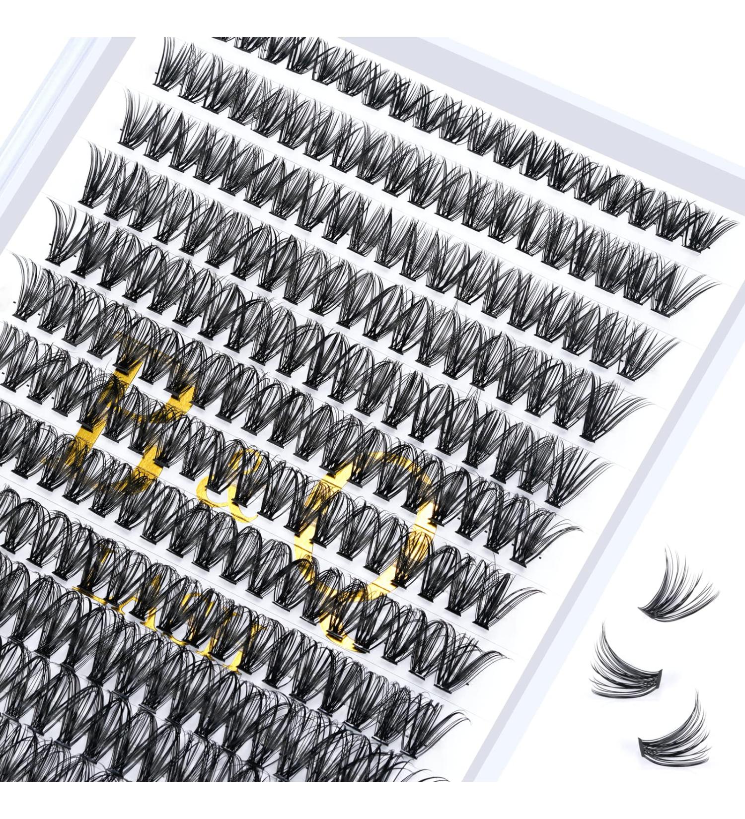 B&Q LASH 40D-0.07C-280PCS 13mm Lash Clusters | DIY Eyelash Extensions at Home - Buy Online on SooperMarket.com