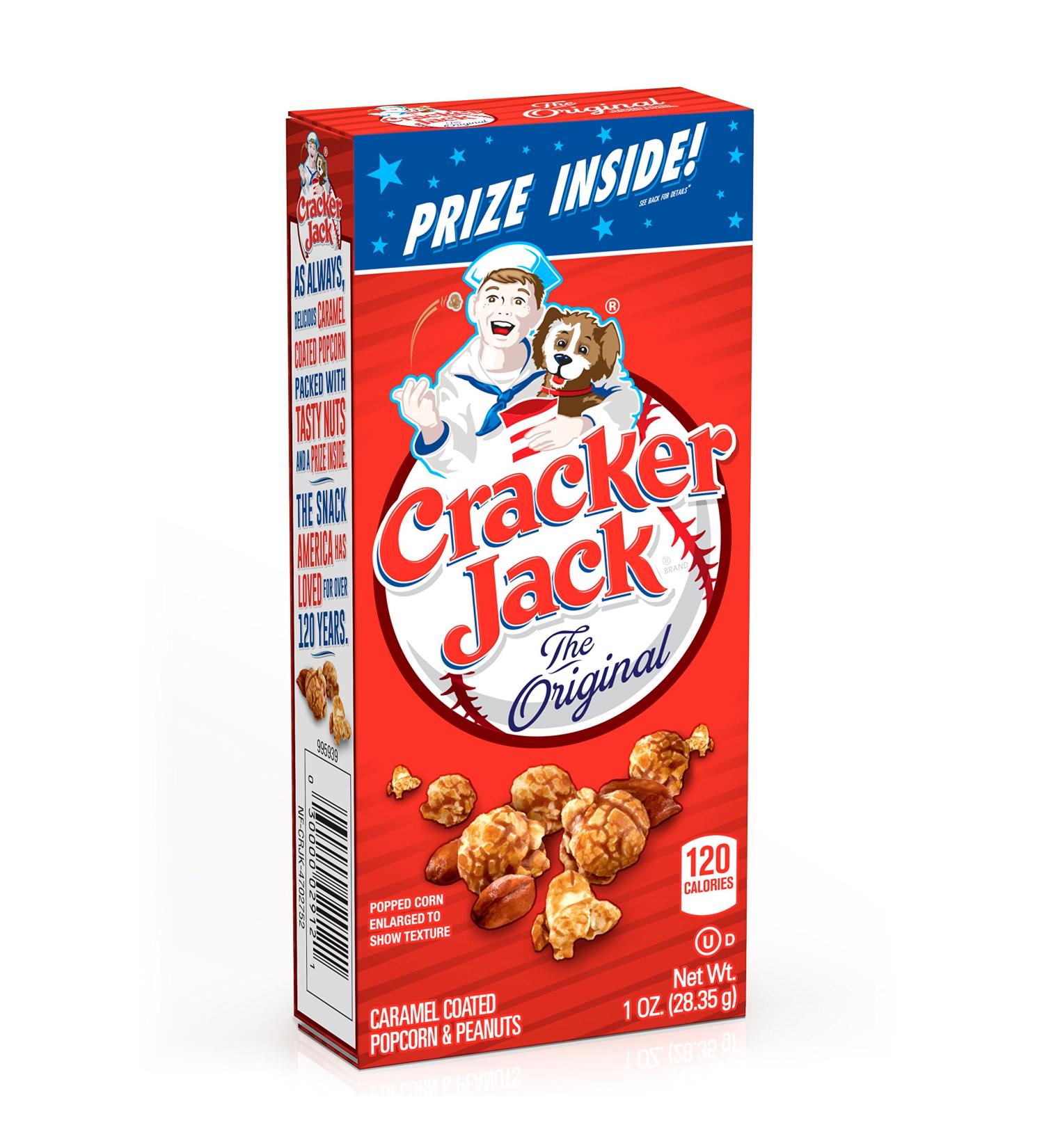Cracker Jack Original Singles 1oz - Pack of 25 | Classic Snack Treat - Buy Online on SooperMarket.com
