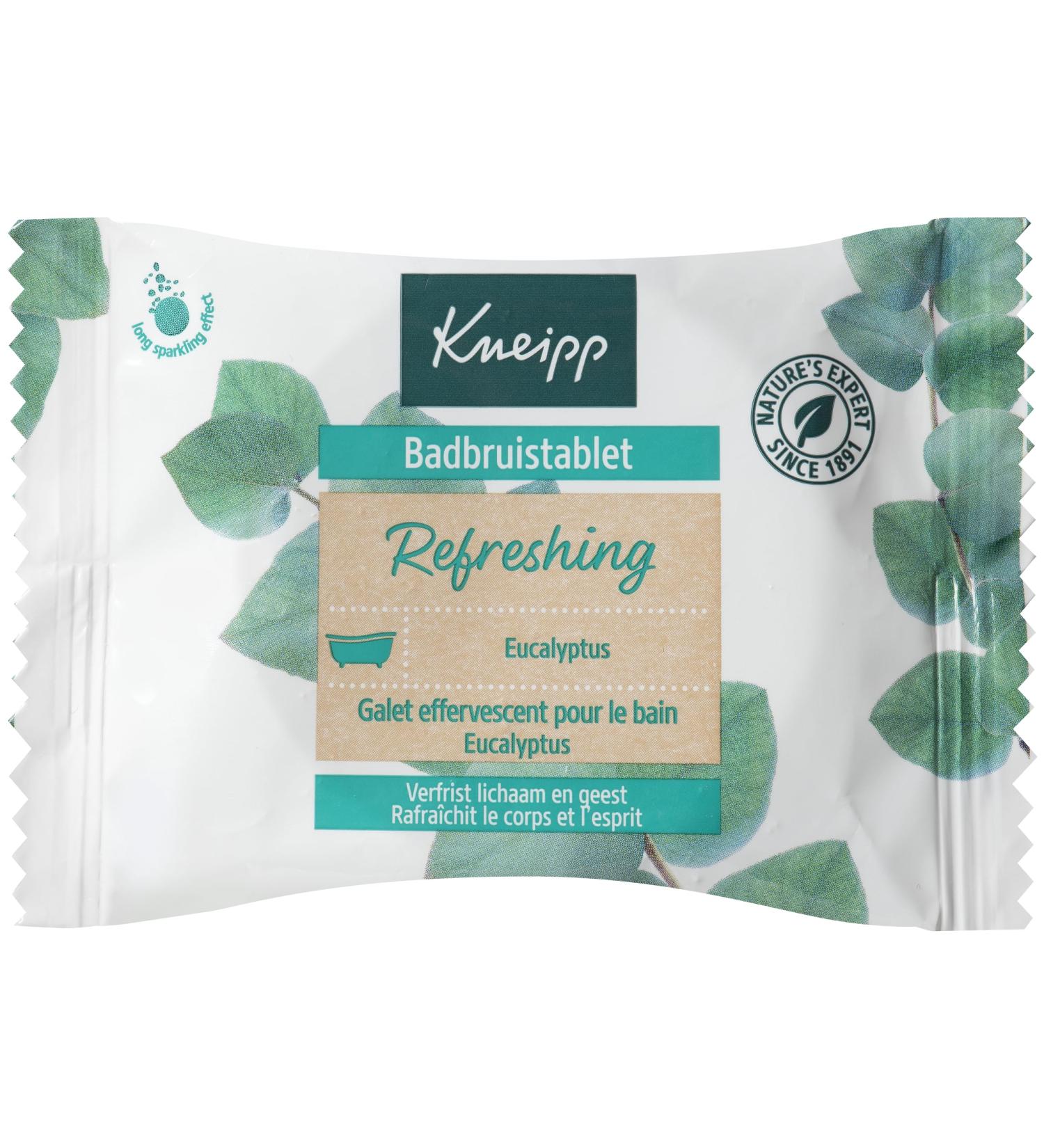 Kneipp Eucalyptus Bath Tablets - 80g | Refreshing Aromatherapy for Relaxation - International Shipping Available - Buy Online on SooperMarket.com
