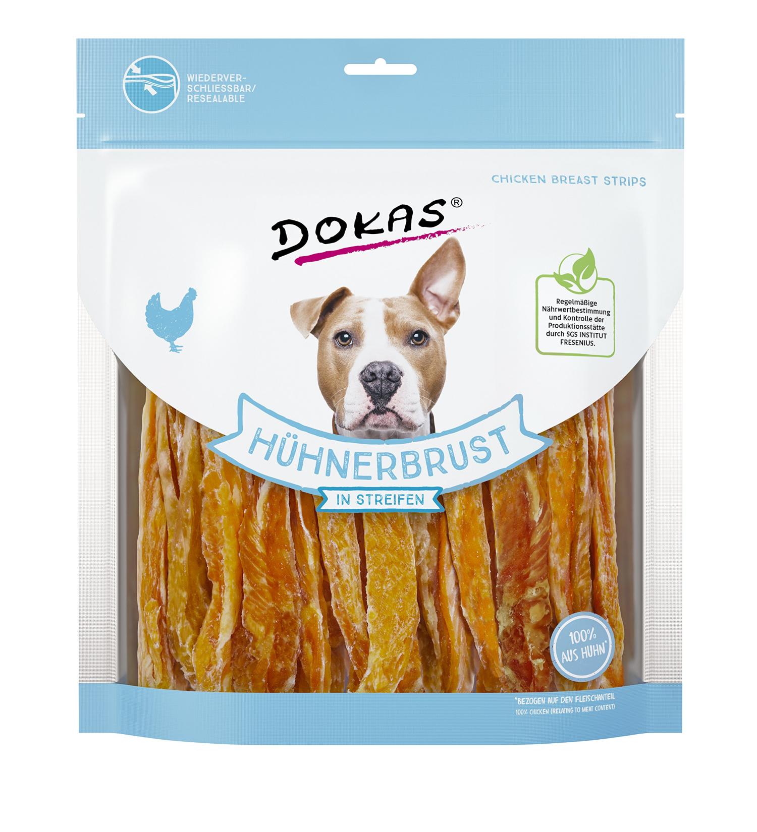 Dokas chicken breast in strips 1 pack (1 x 500 g)
