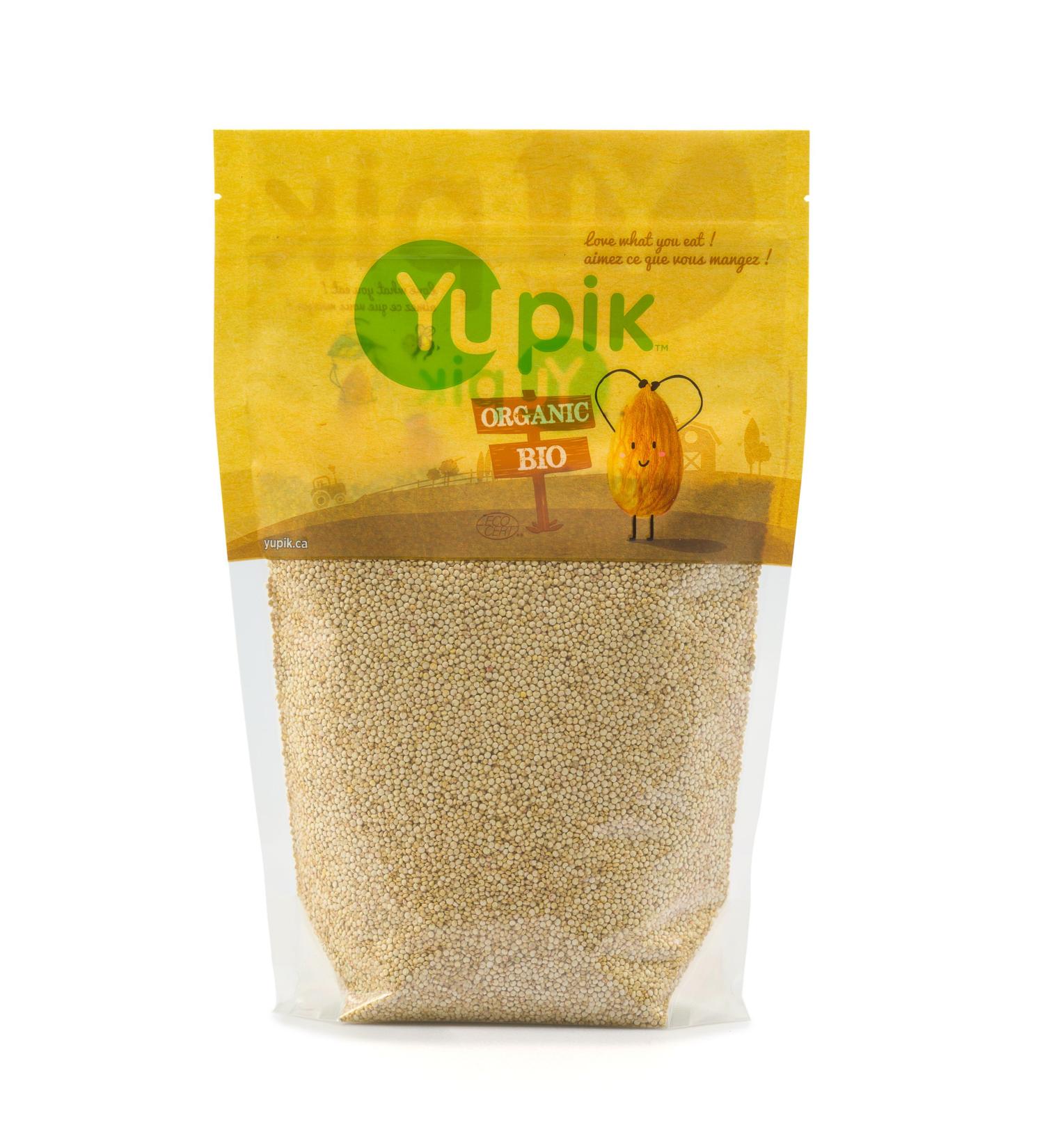 Yupik Organic White Quinoa 35.2 oz - Non-GMO, Vegan, Gluten-Free - Buy Online on SooperMarket.com
