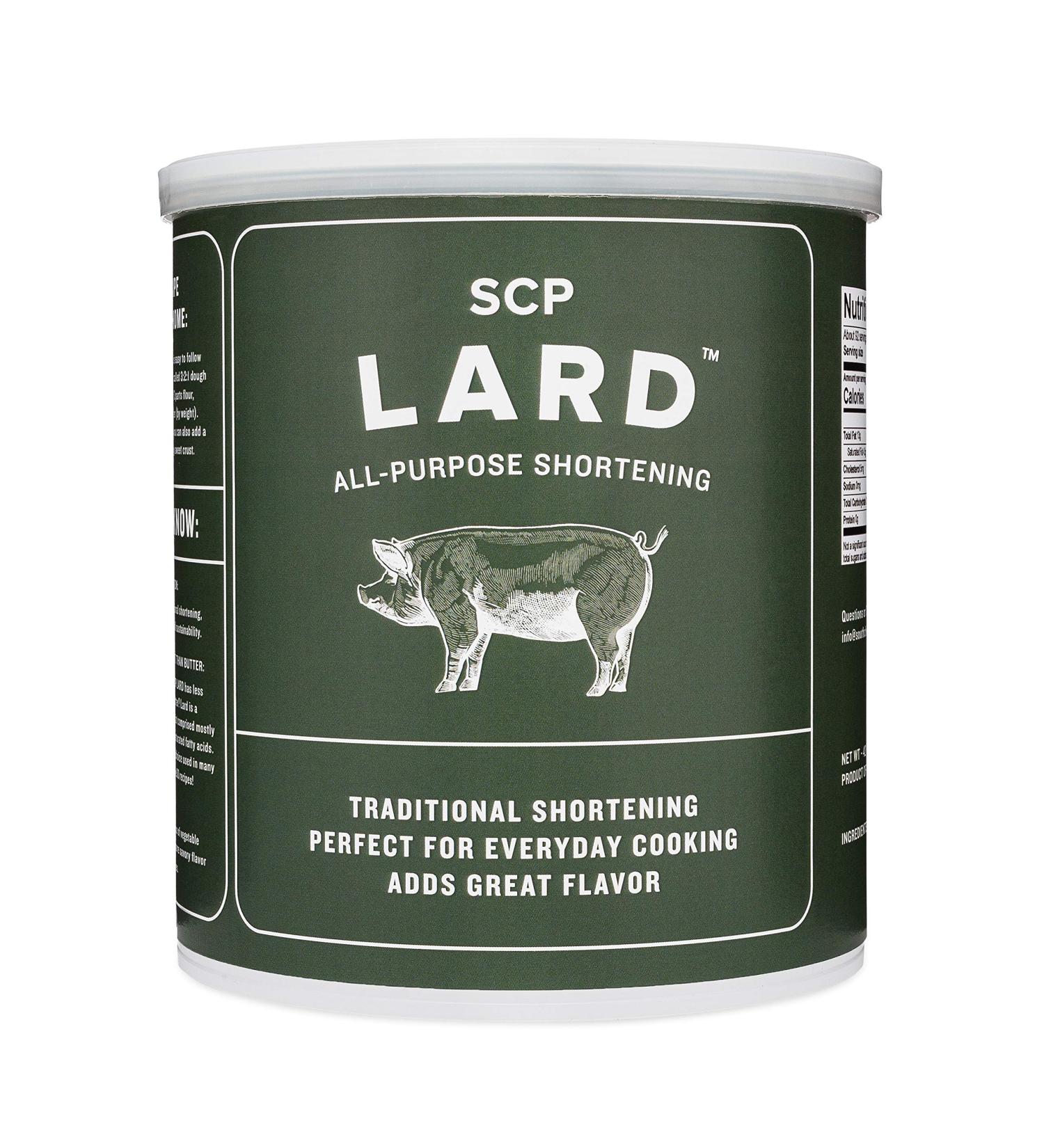 South Chicago Packing Traditional LARD Shortening 42oz - Specialty Baking & Cooking Fat - Buy Online on SooperMarket.com