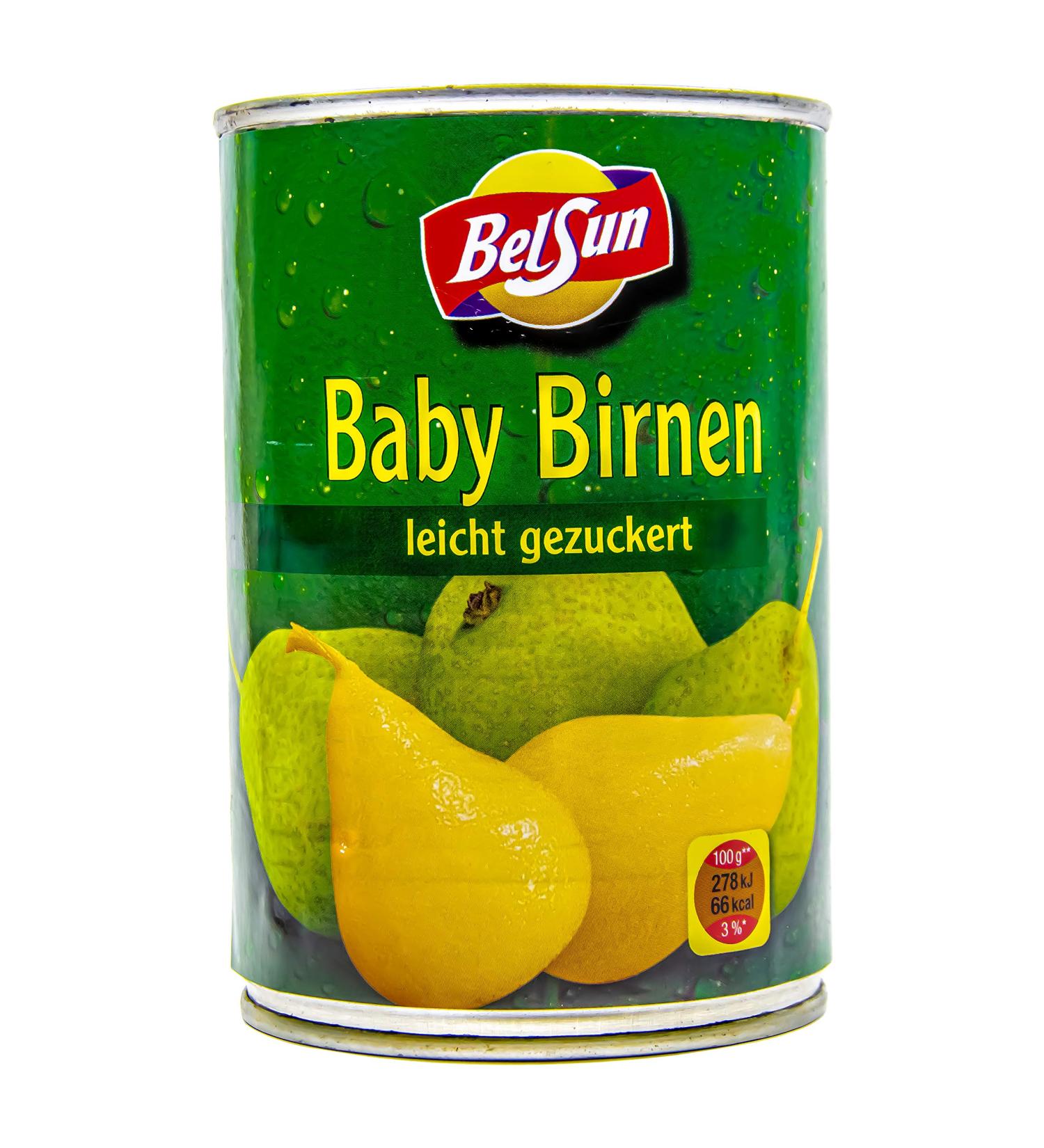 Buy Food United Whole Baby Pears in Light Syrup - Premium Quality 425g Can | Tender Sun-Drenched Summer Fruits - International Shipping Available - Buy Online on SooperMarket.com