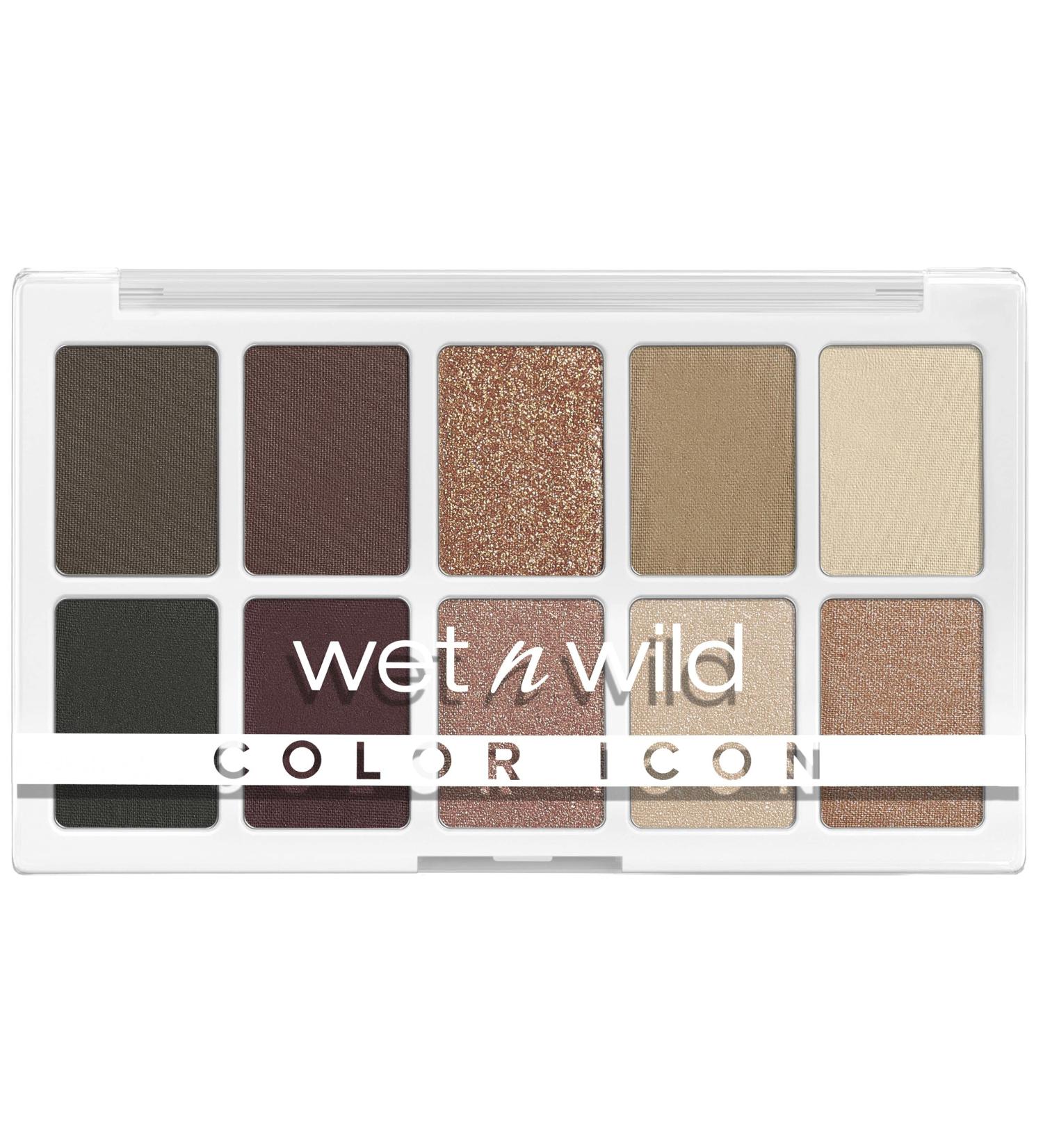 Buy Wet n Wild Color Icon 10-Pan Shadow Palette - Nude Awakening (0.42 oz) | Best Price & Fast Shipping - Buy Online on SooperMarket.com