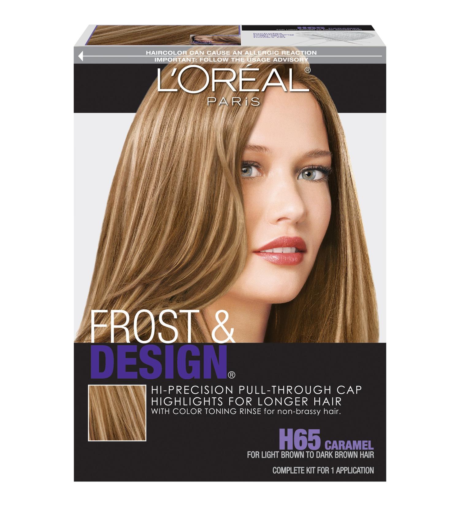 L'Oreal Paris Frost and Design Caramel Hair Highlighting Kit - 1 Count - Buy Online on SooperMarket.com