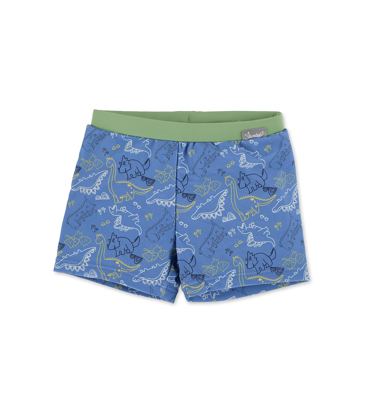 Sterntaler Boys Dino Swim Shorts - Blue Swim Trunks 104 | Shop Internationally - Buy Online on SooperMarket.com