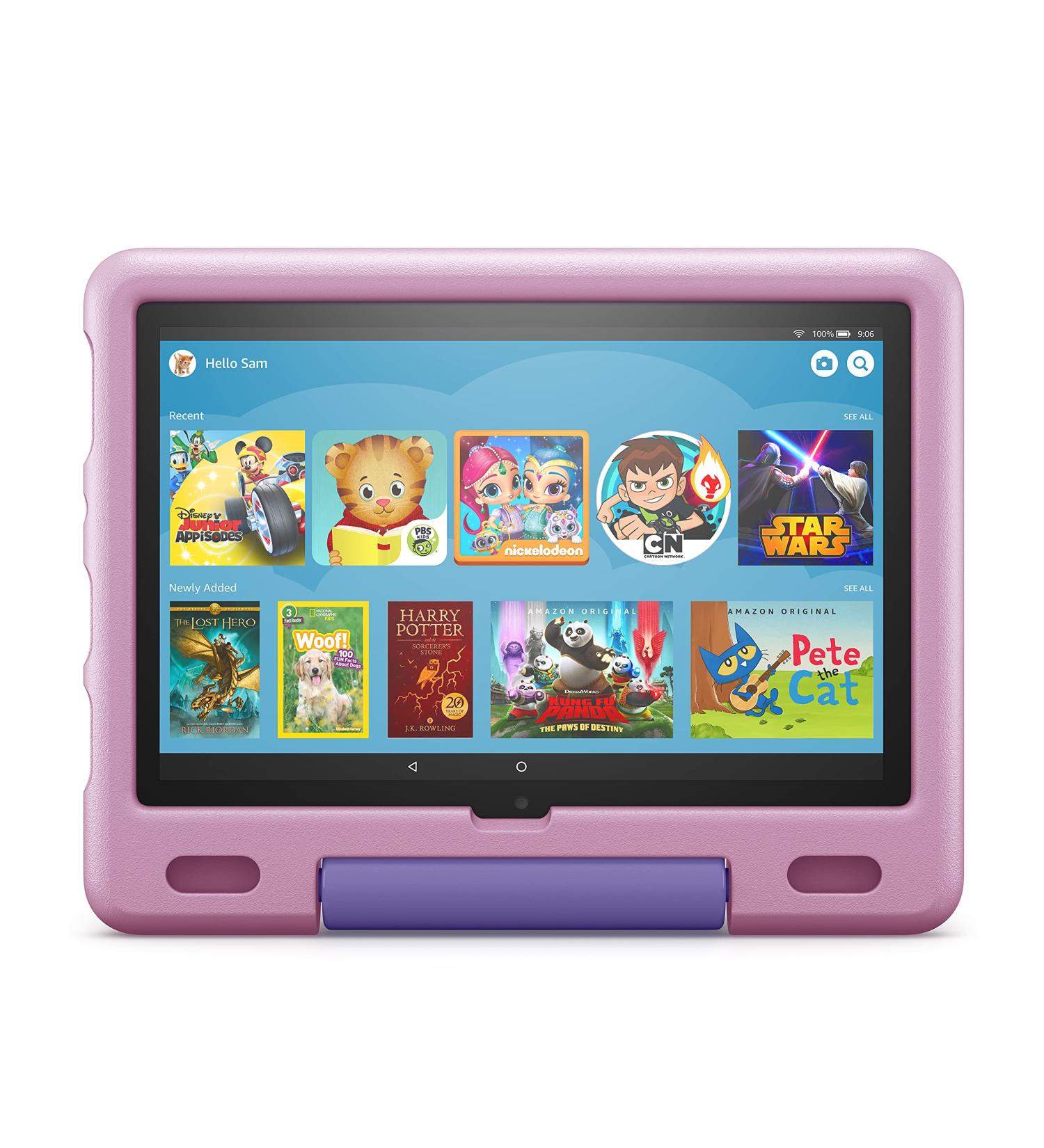 Amazon Kid-Proof Case for Fire HD 10 Tablet 11th Gen (2021) - Lavender - Buy Online on SooperMarket.com