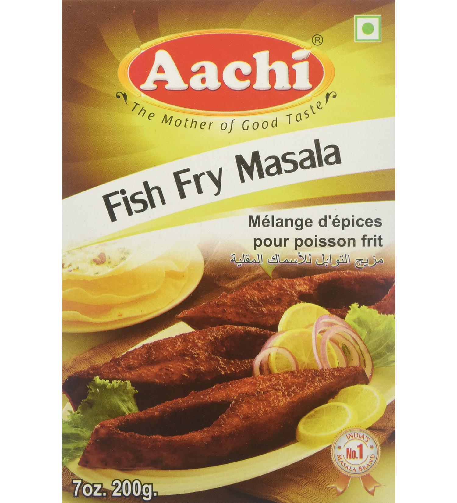 Aachi Fish Fry Masala Mix 200gm - Authentic Blend for Perfect Fish Fry - Buy Online on SooperMarket.com