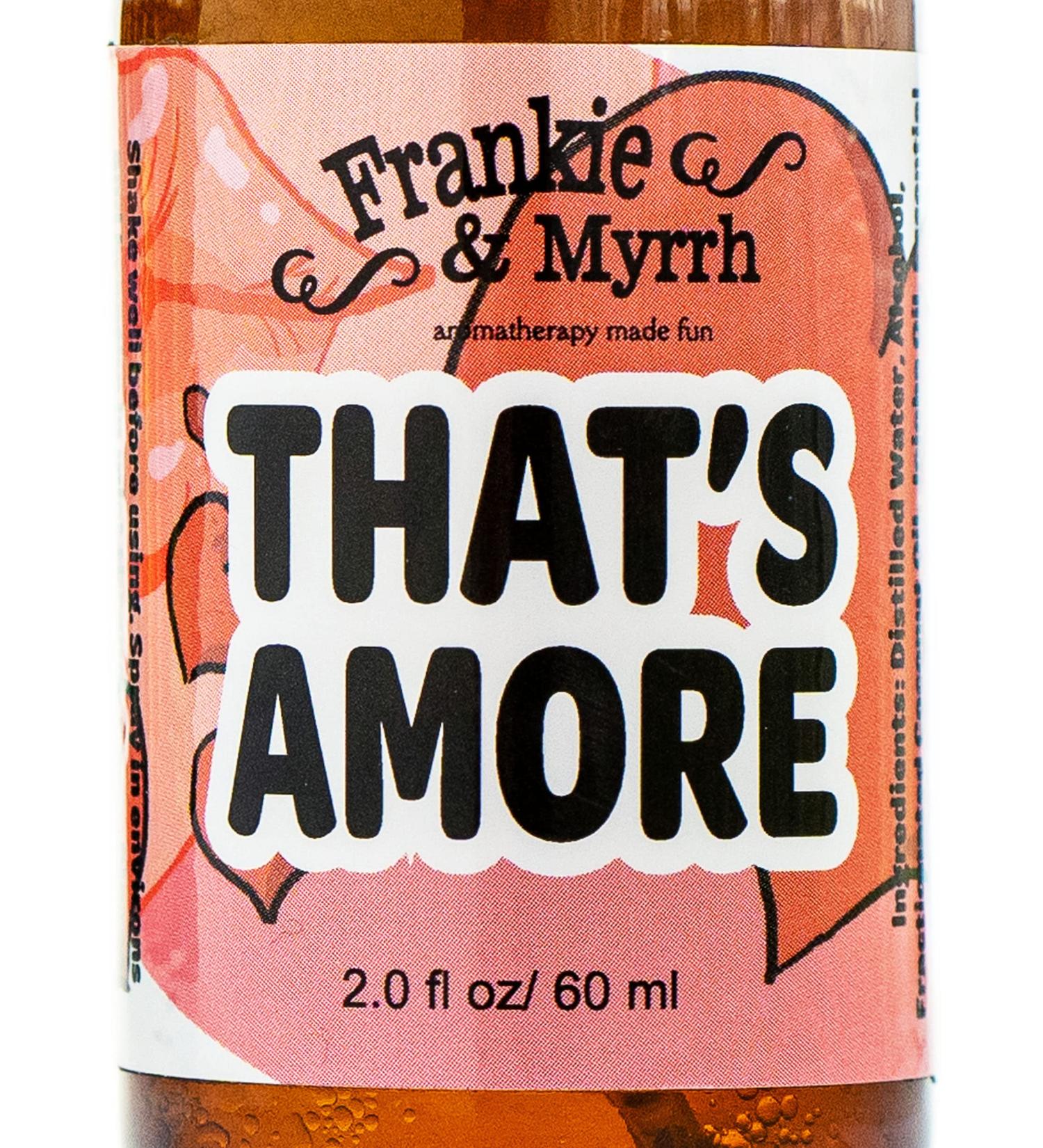 Thats Amore Patchouli Aphrodisiac Perfume - Ylang Ylang Cinnamon Cologne | Aromatherapy Mist for Sensual Healing - Buy Online on SooperMarket.com