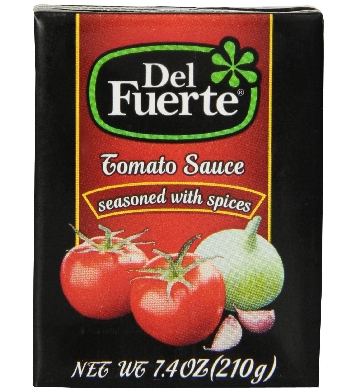 Del Fuerte Tomato Sauce 7.4 oz - Pack of 24 | Premium Quality Tomato Sauce - Buy Online on SooperMarket.com