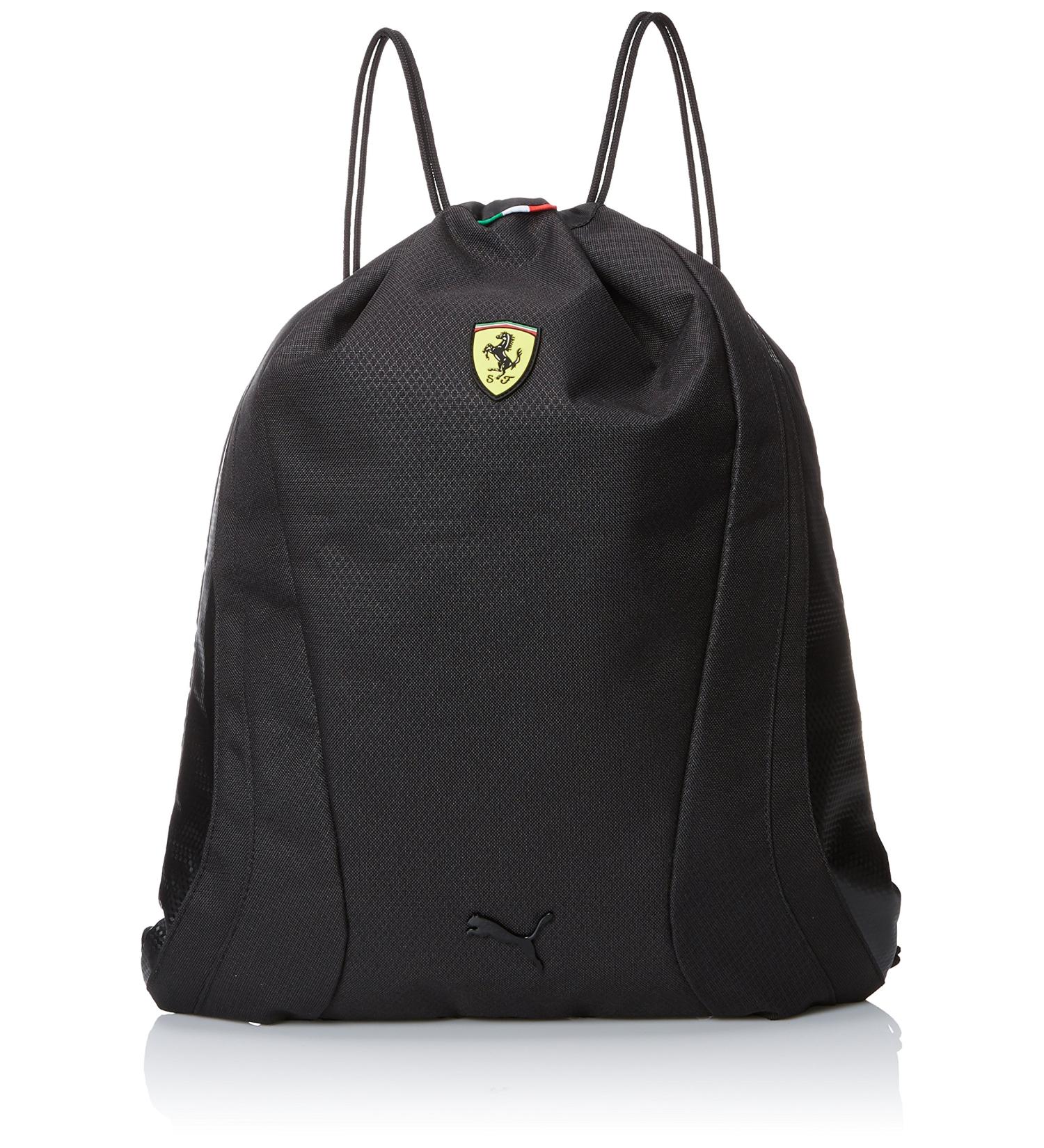 PUMA Men's Ferrari Replica Gym Sack Bag - Black | One Size - Buy Online on SooperMarket.com